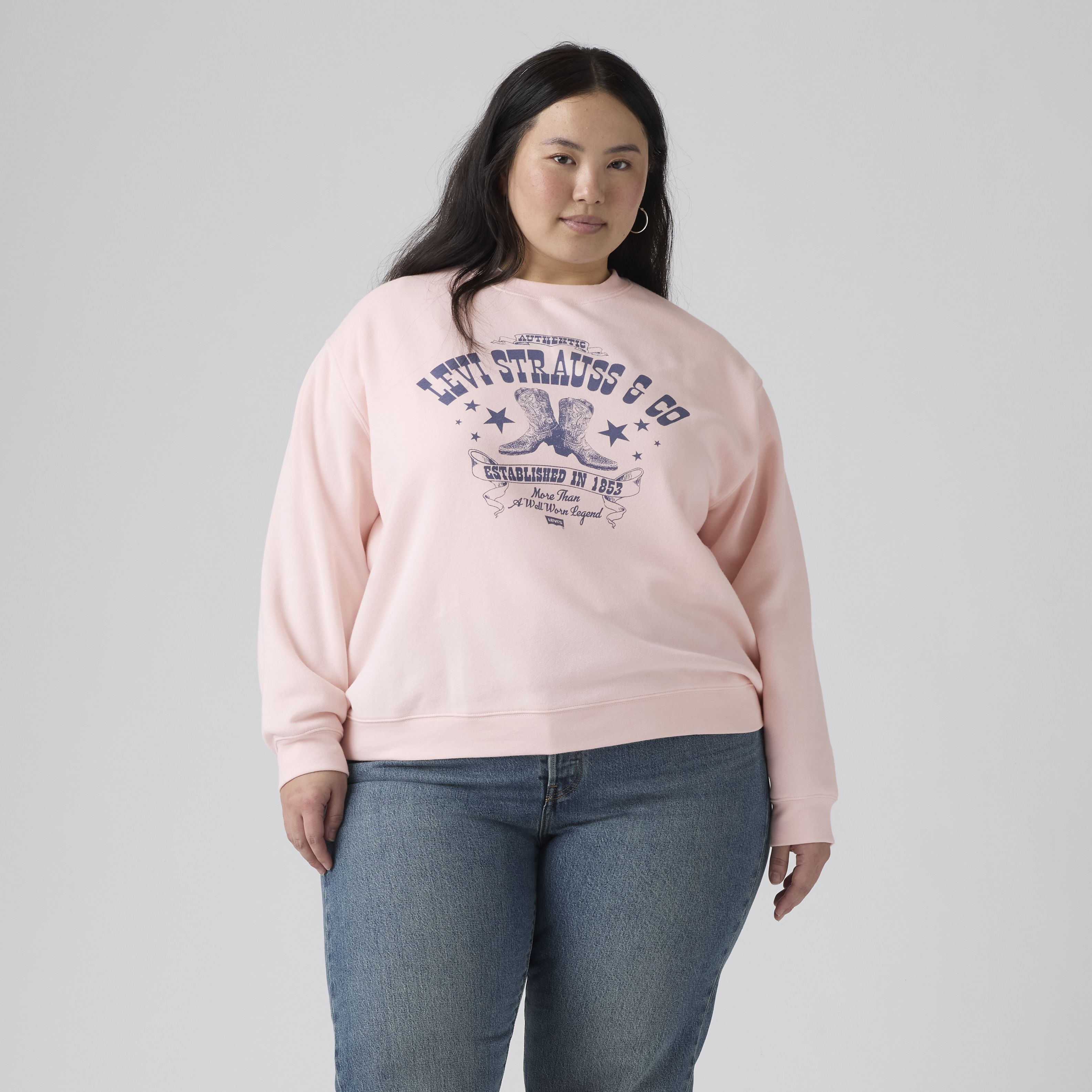 Graphic Everyday Sweatshirt (Plus Size) 3