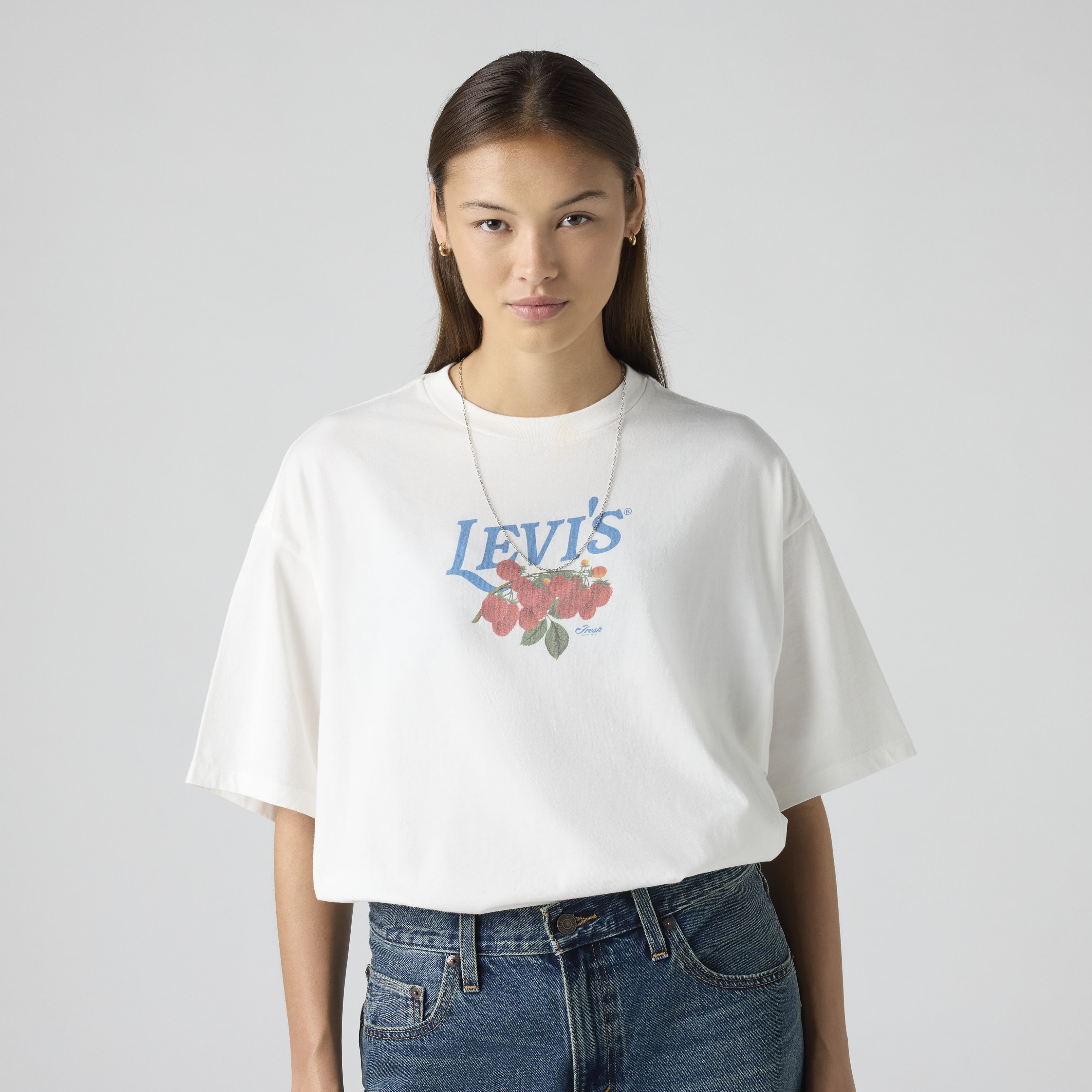 Short Stack T-shirt med tryck 4