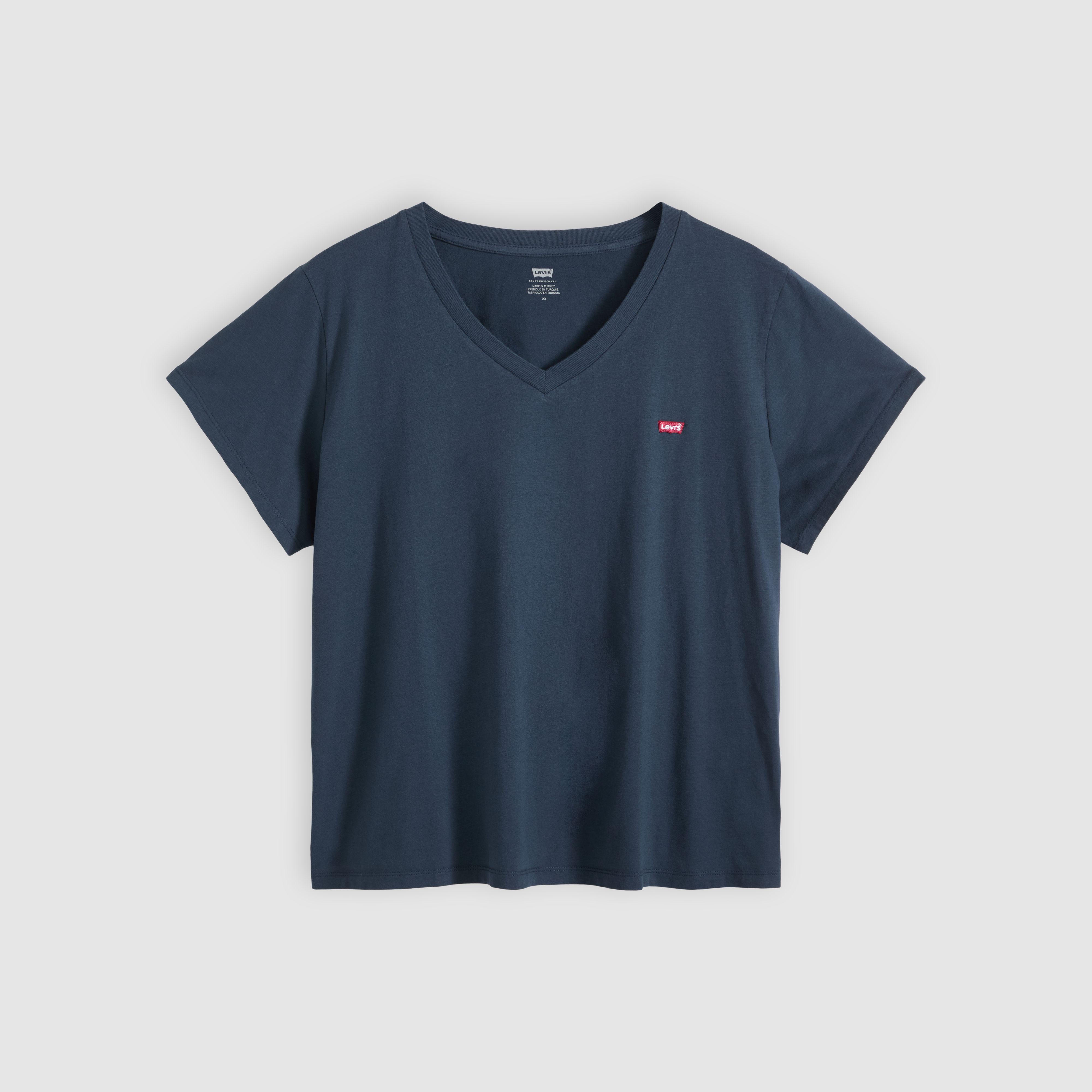 Perfect V-Neck Tee (Plus Size) 5