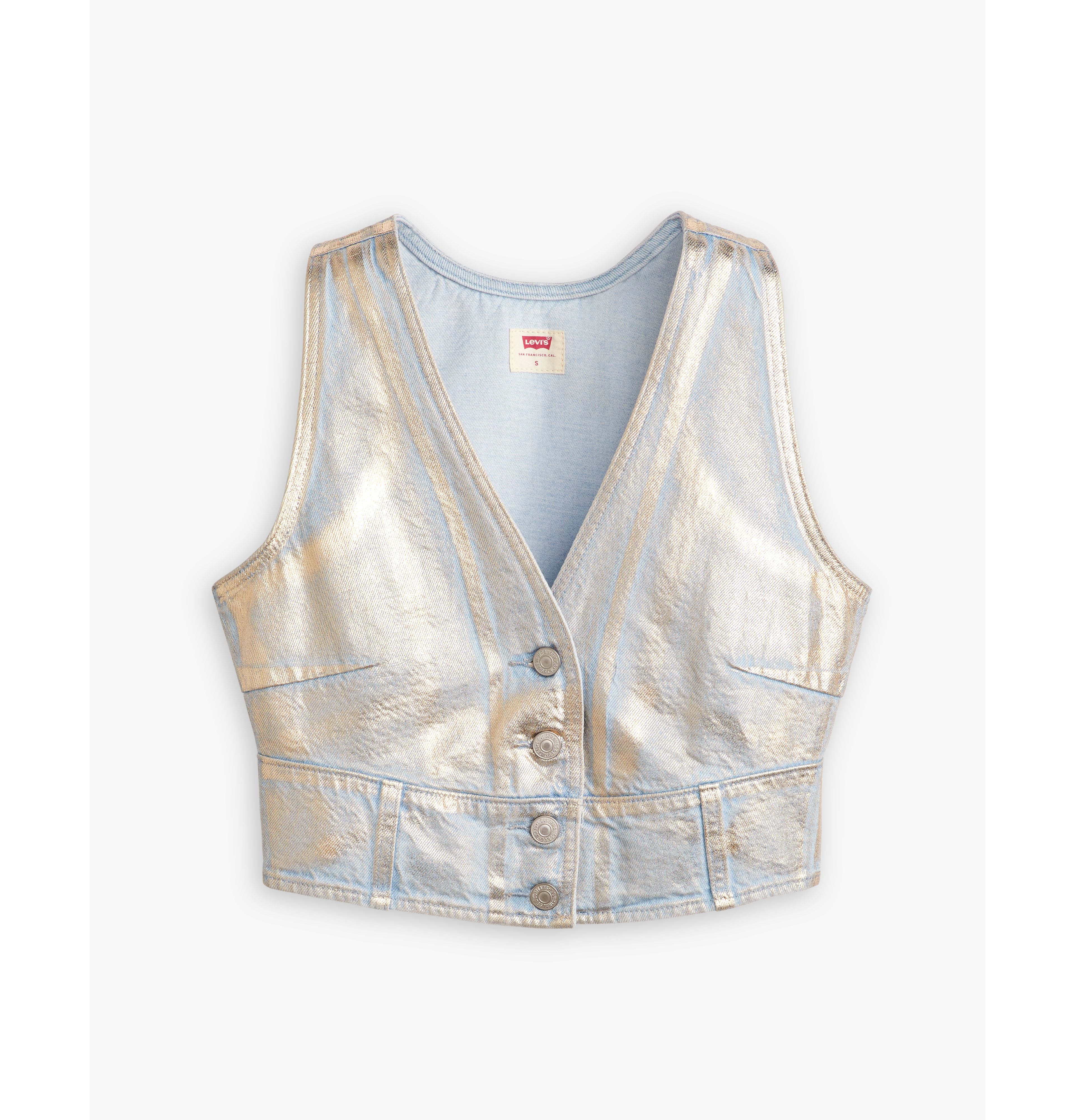 Mona Denim Corset Top