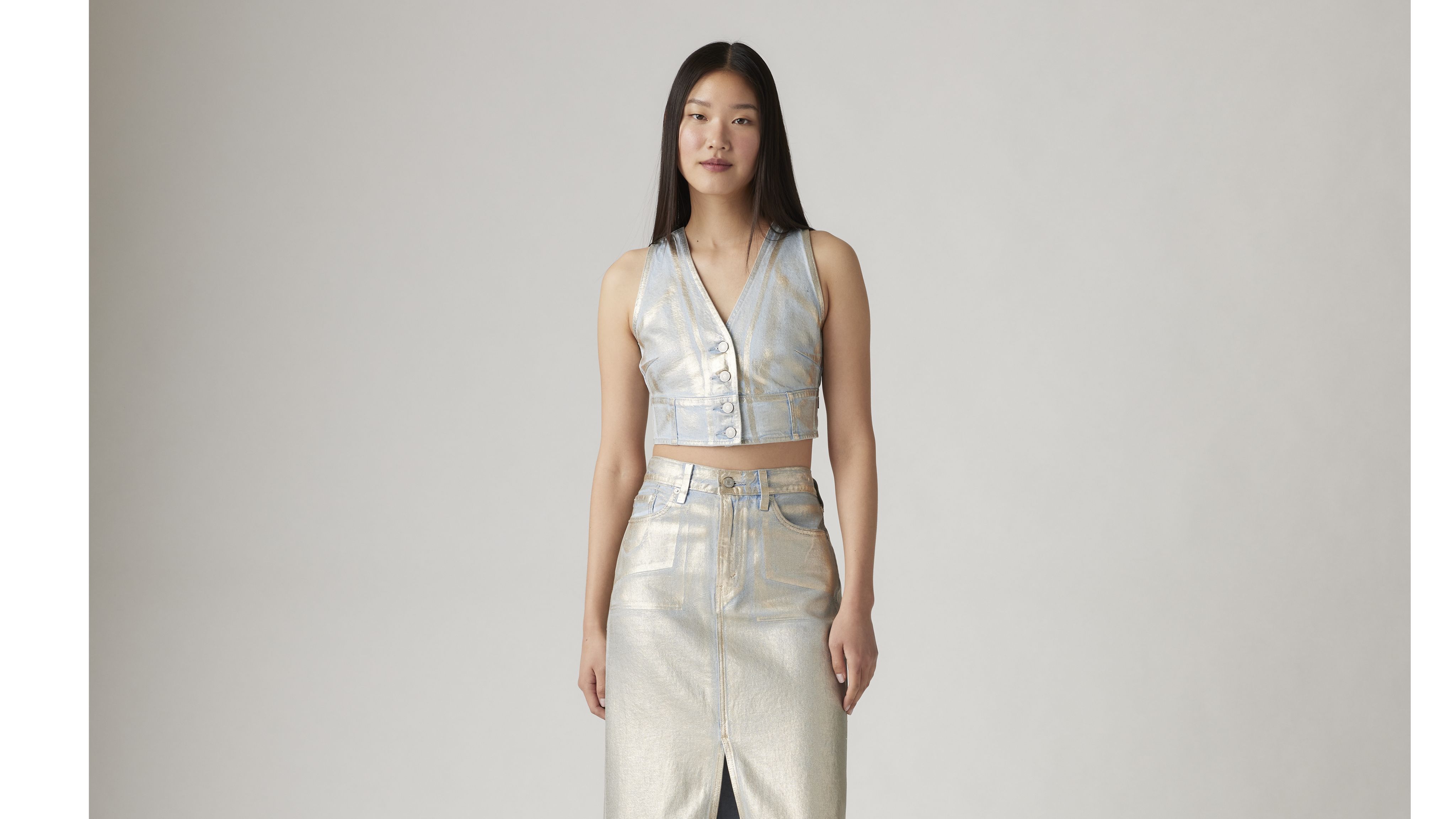 Mona Denim Corset Top 3