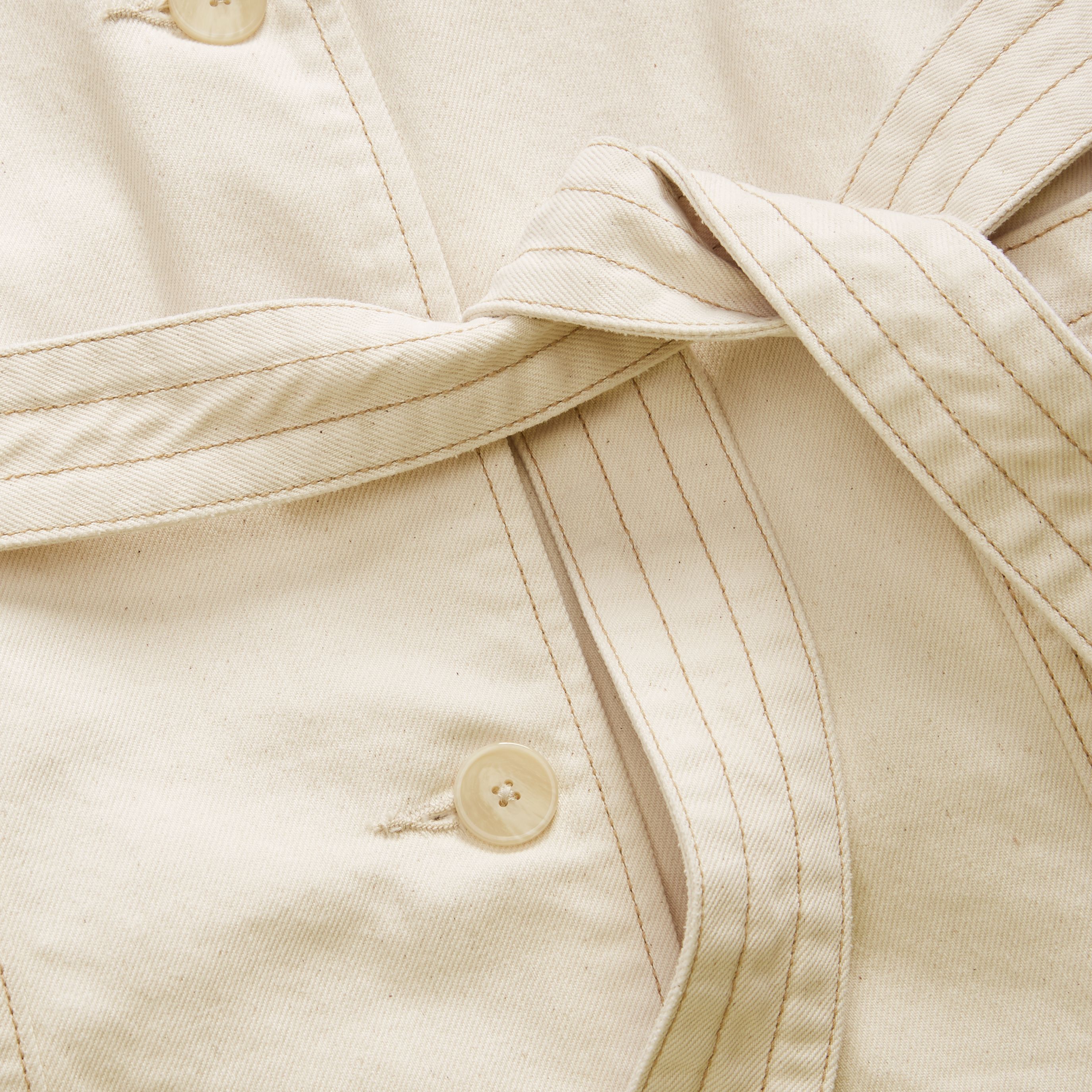 Japanese Denim Surplus Trench Coat 8