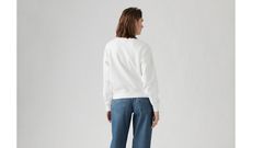 Graphic Iconic Heritage Crewneck Sweatshirt — Vintage White 3