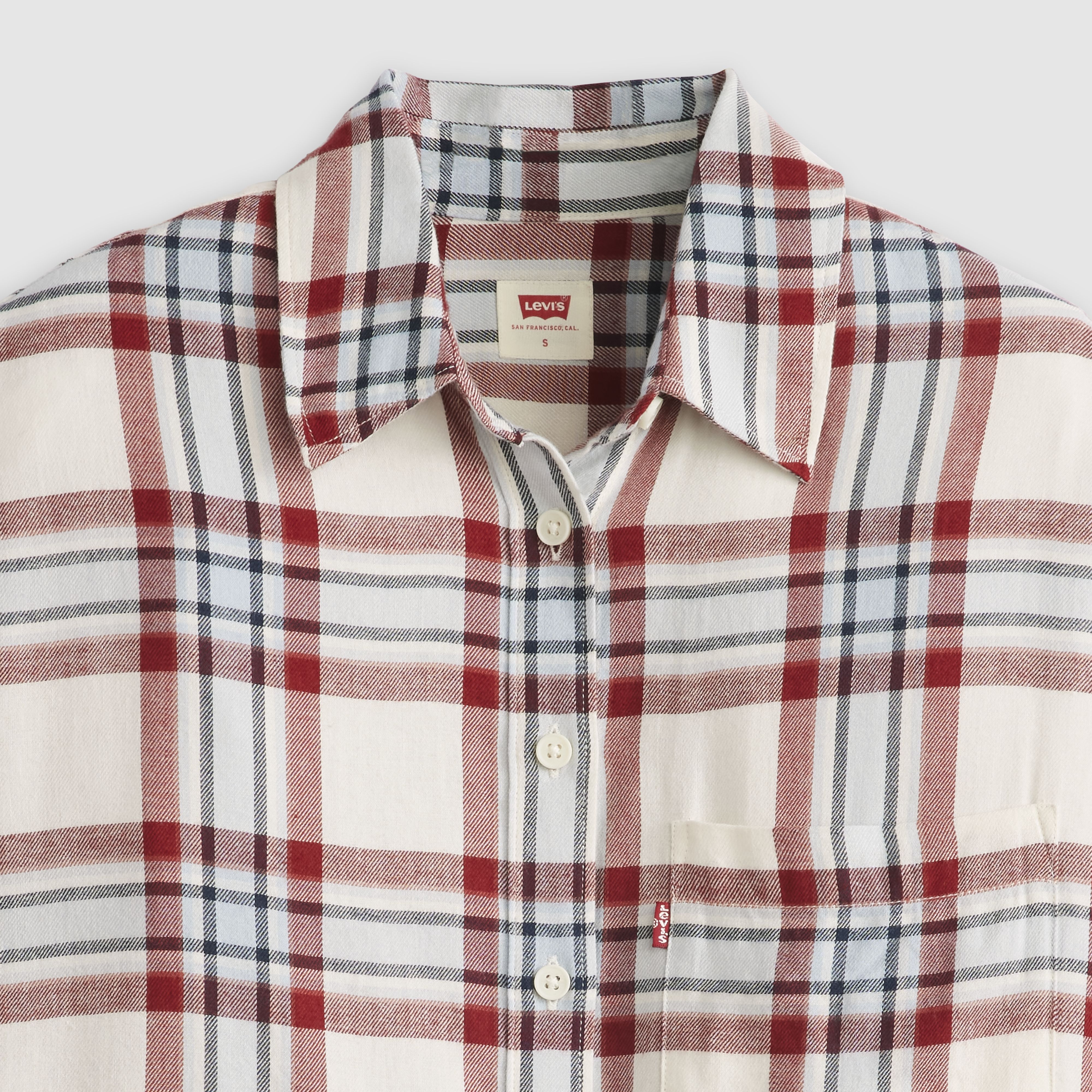 IRENE【Harvest Plaid Blouse】 Leave It All Behind Wine Red Plaid Blouse – Shop the Mint