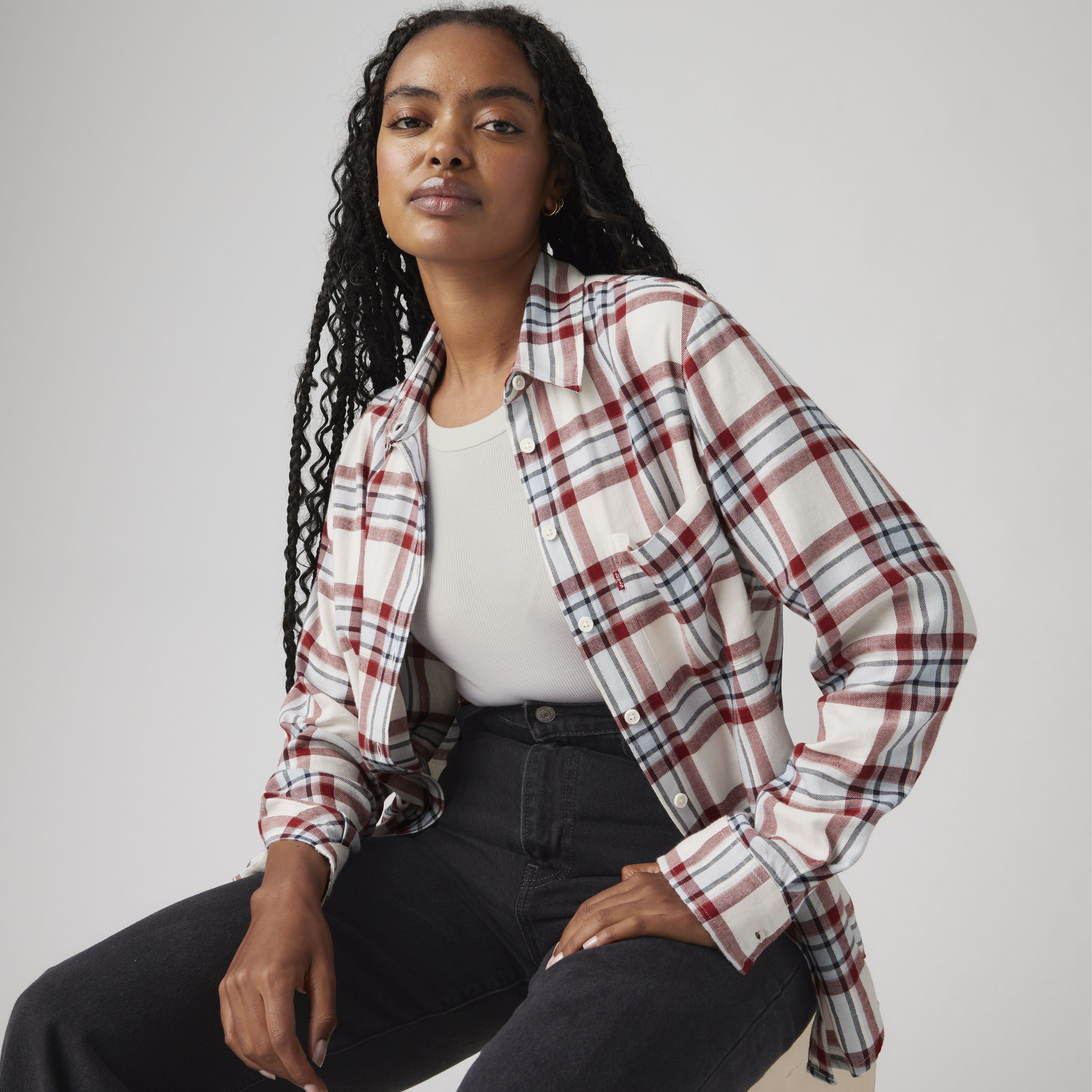 IRENE【Harvest Plaid Blouse】 Yet Another “Leave Her to Heaven” Lumberjack Blouse |