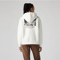 Graphic Salinas Hoodie — Universe Bright White - White 4