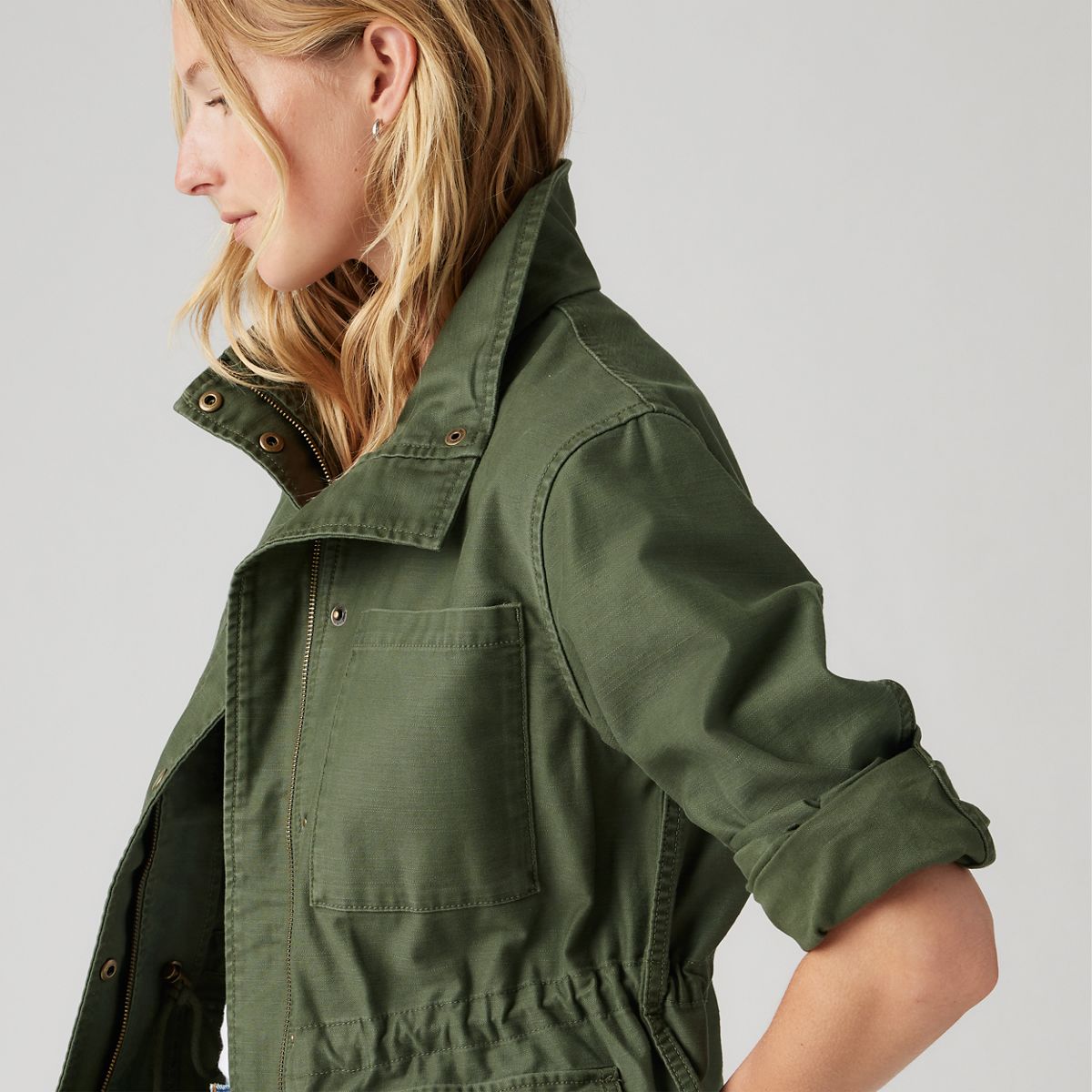 Karlie Utility Jacket — Deep Depths - Green