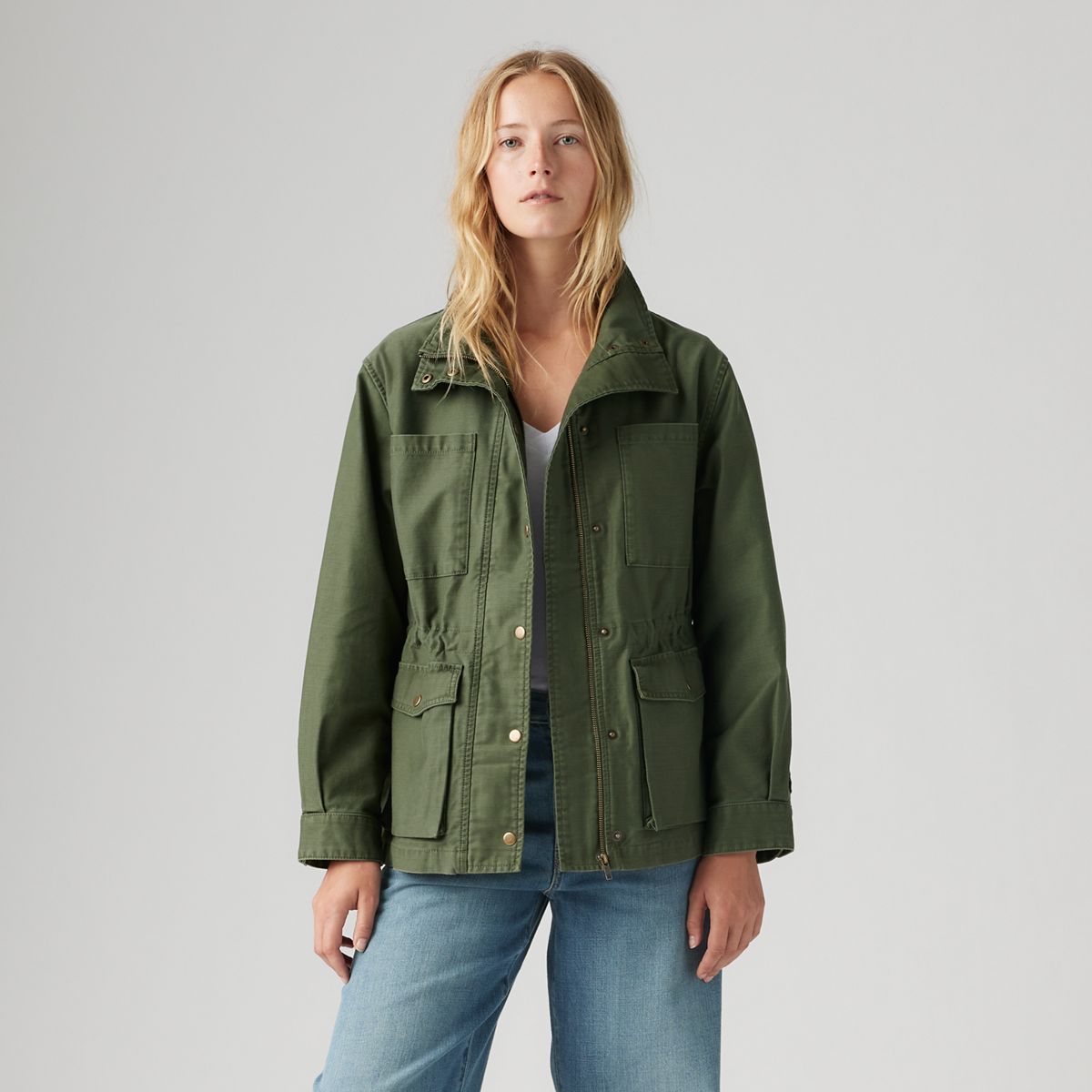 Karlie Utility Jacket — Deep Depths - Green