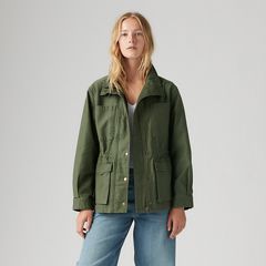 Karlie Utility Jacket — Deep Depths - Green 2