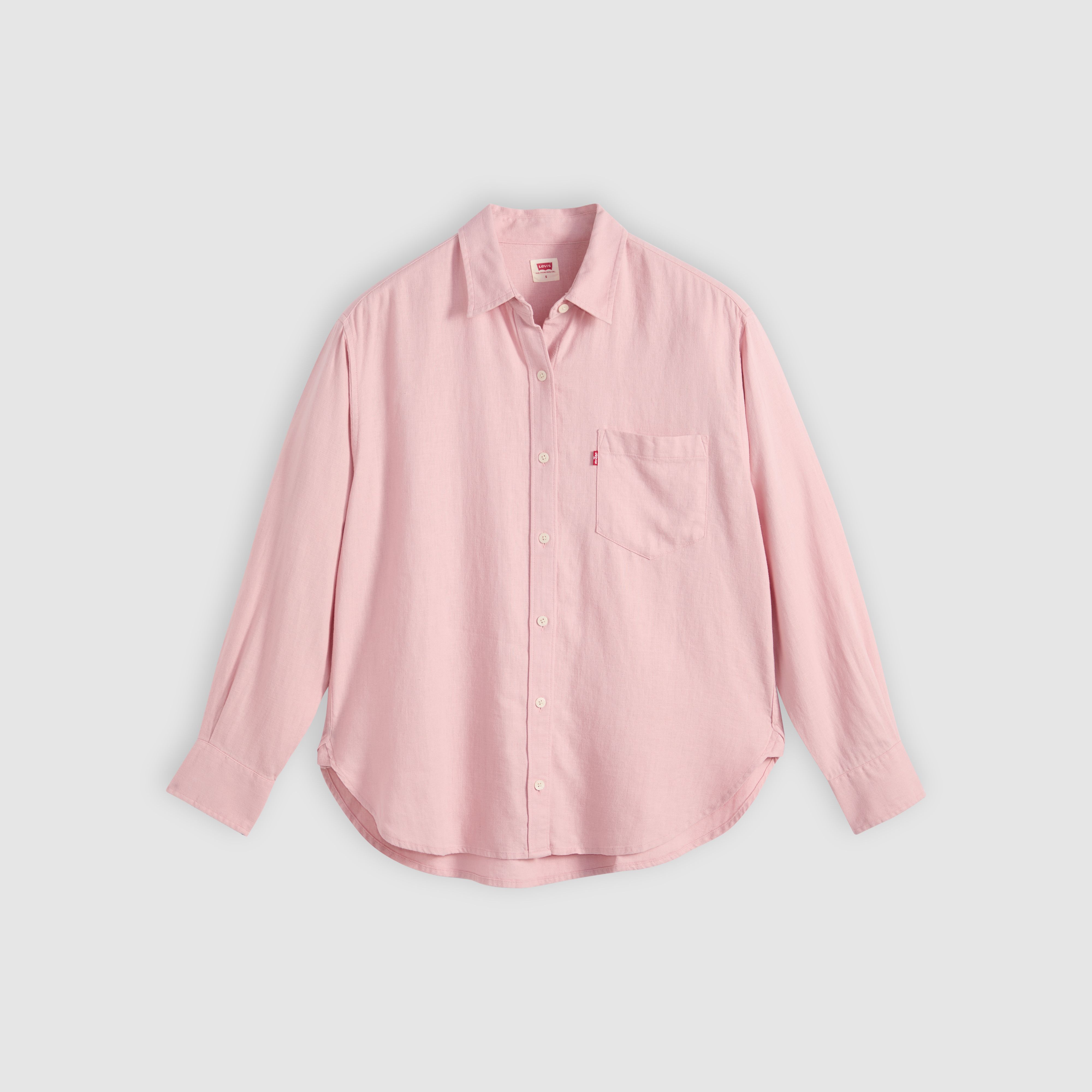 Garment Dye Harlie Boyfriend Shirt 5