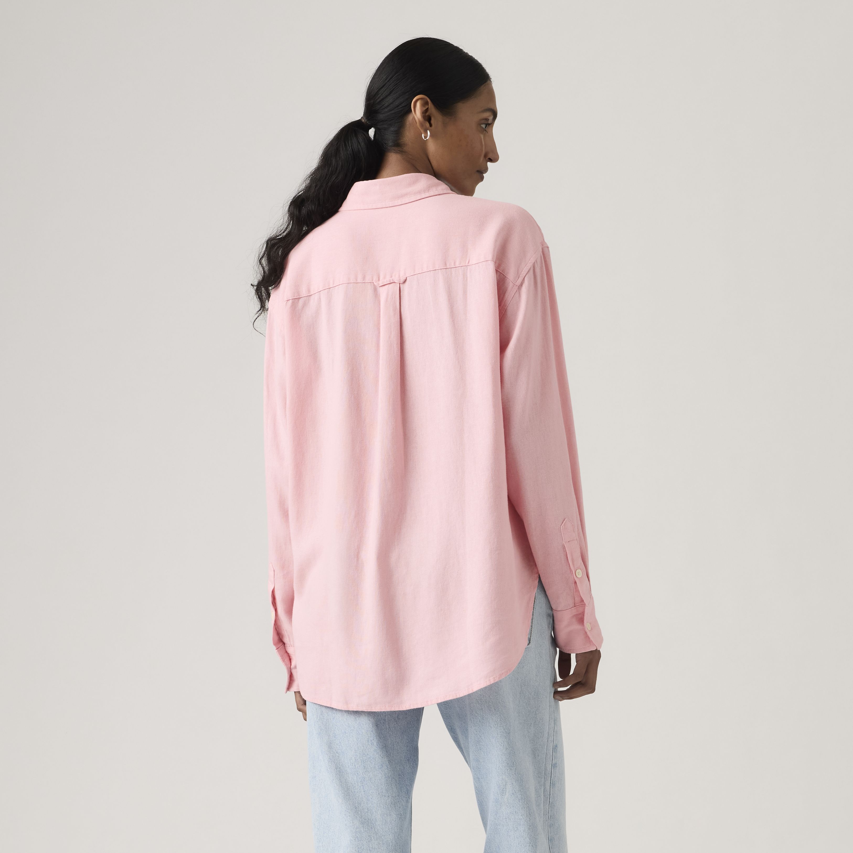 Garment Dye Harlie Boyfriend Shirt 4