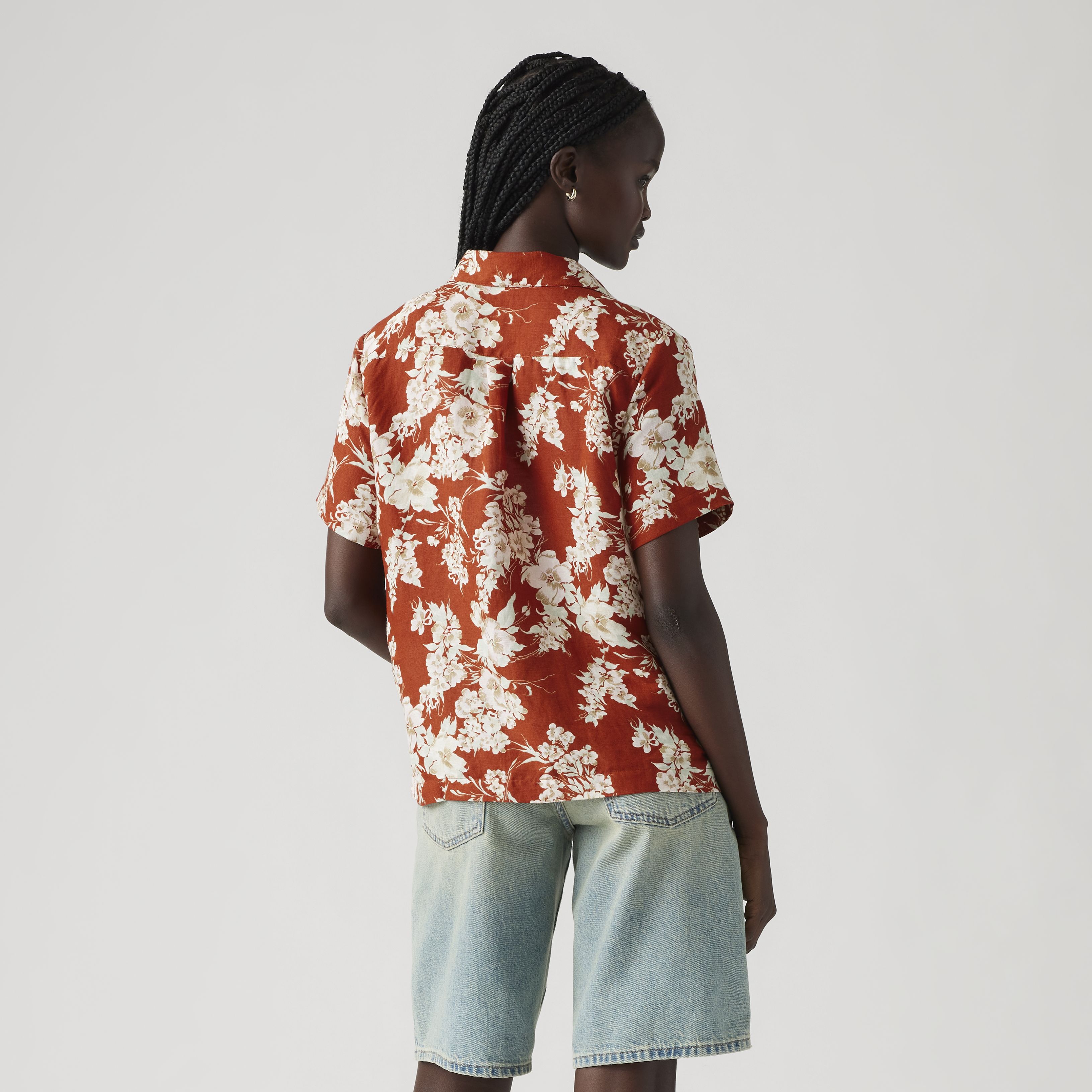 Sonny Linen Blend Camp Shirt 4