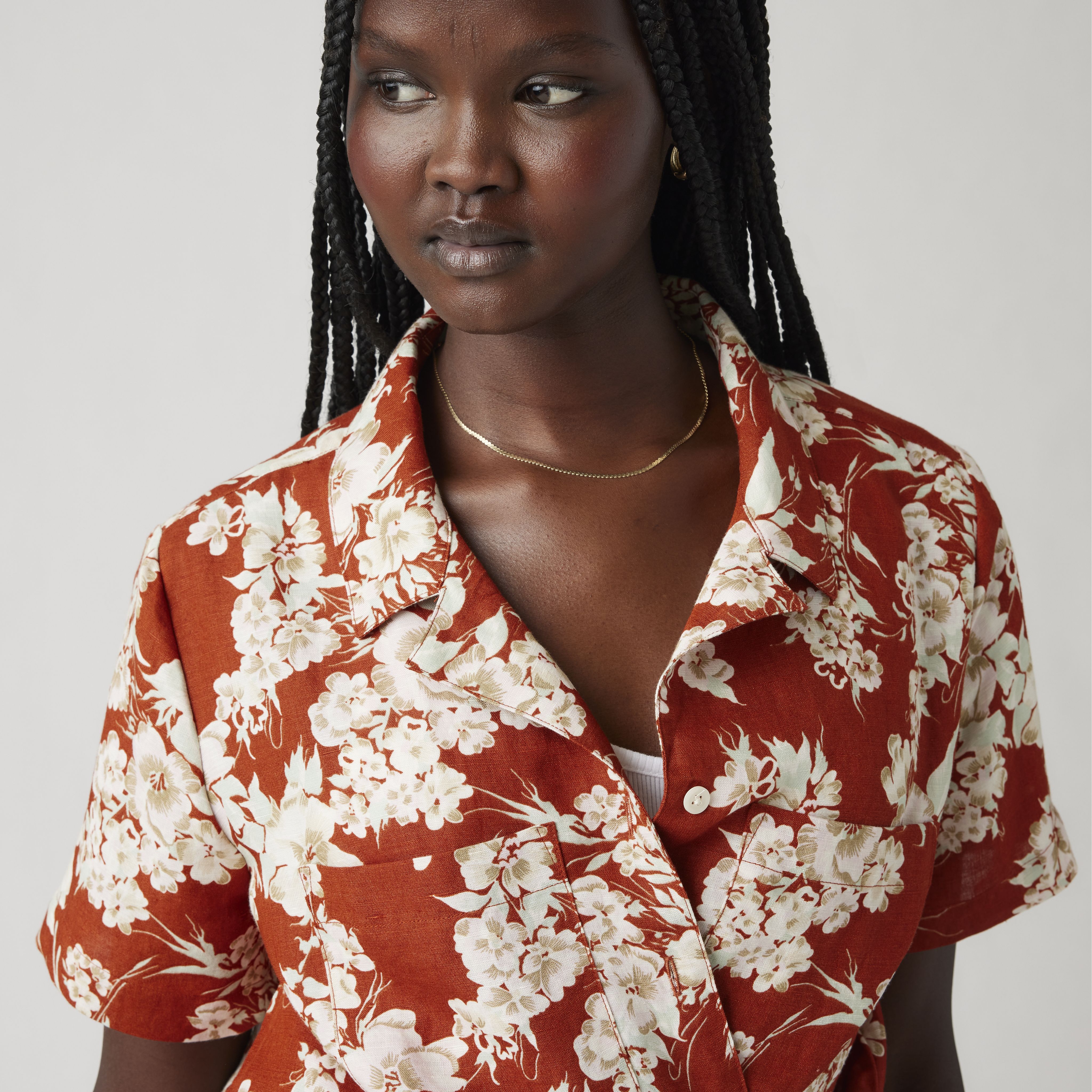 Sonny Linen Blend Camp Shirt 2