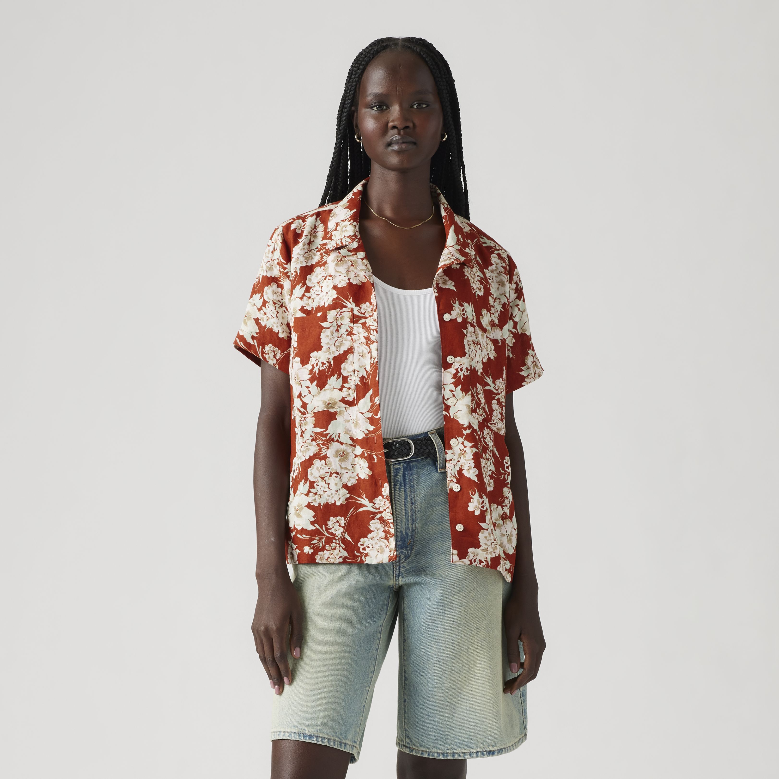 Sonny Linen Blend Camp Shirt 3