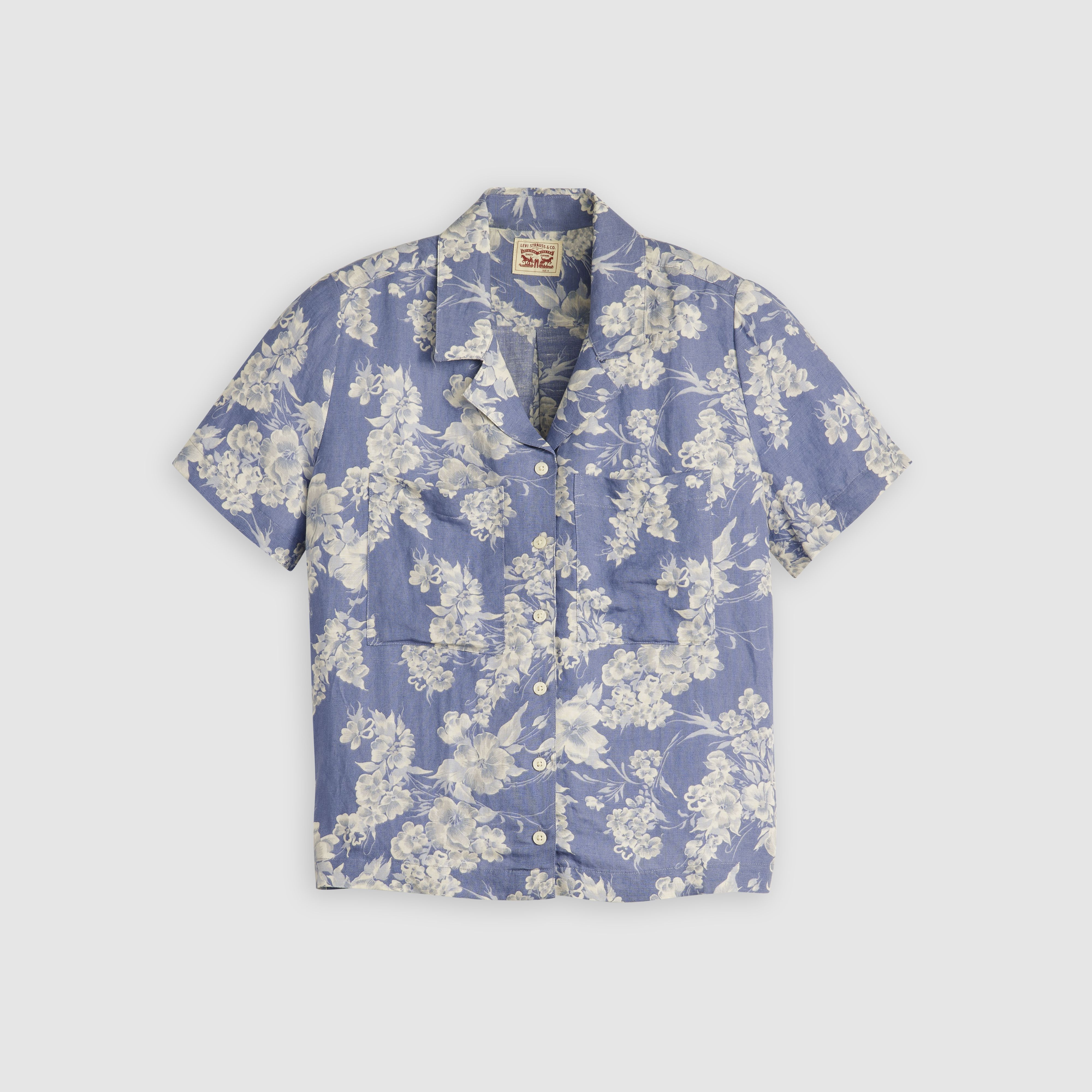 Sonny Linen Blend Camp Shirt 5