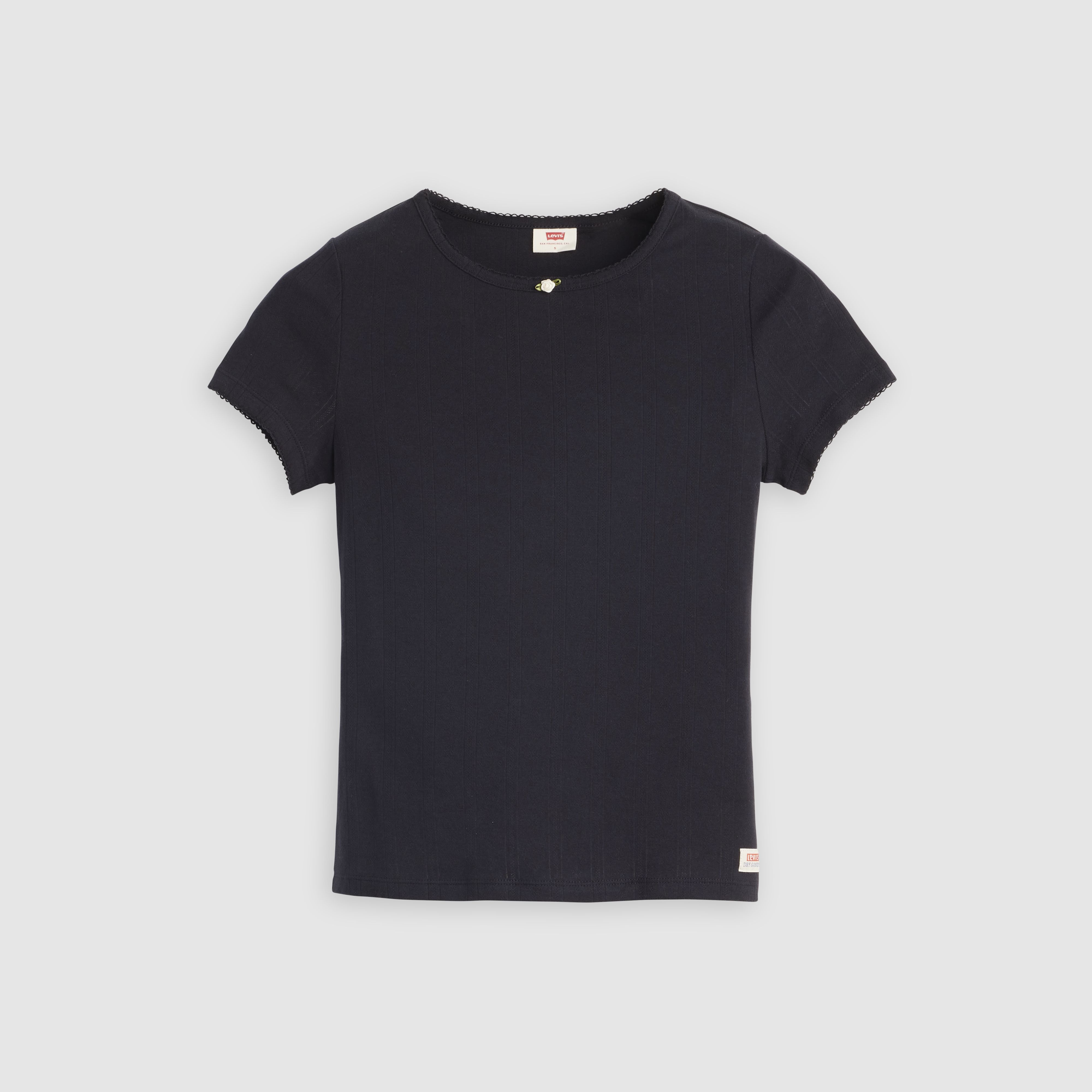 Dry Goods Women's Pointelle T-Shirt 5