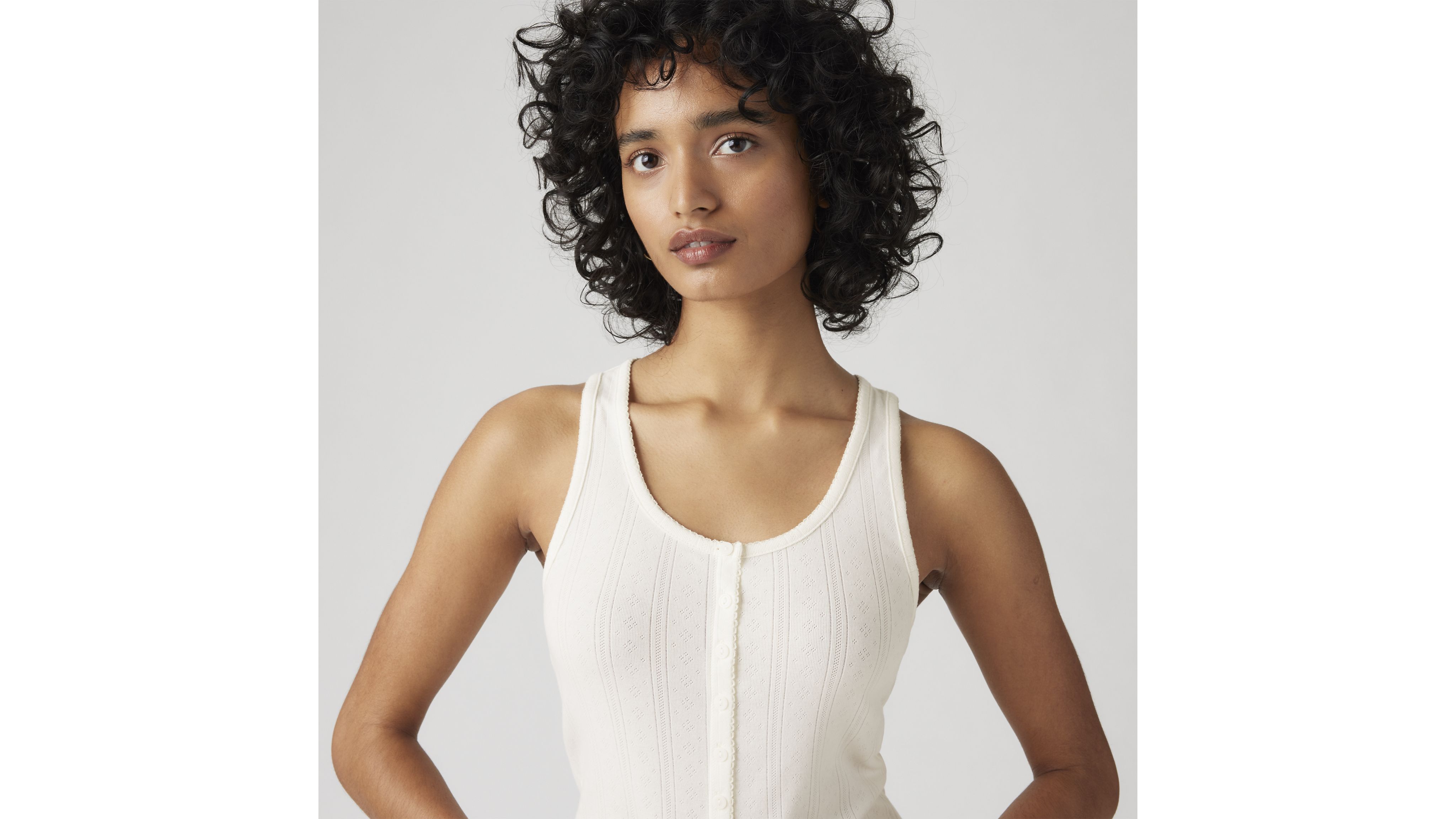 Dry Goods Pointelle Tank Top 4