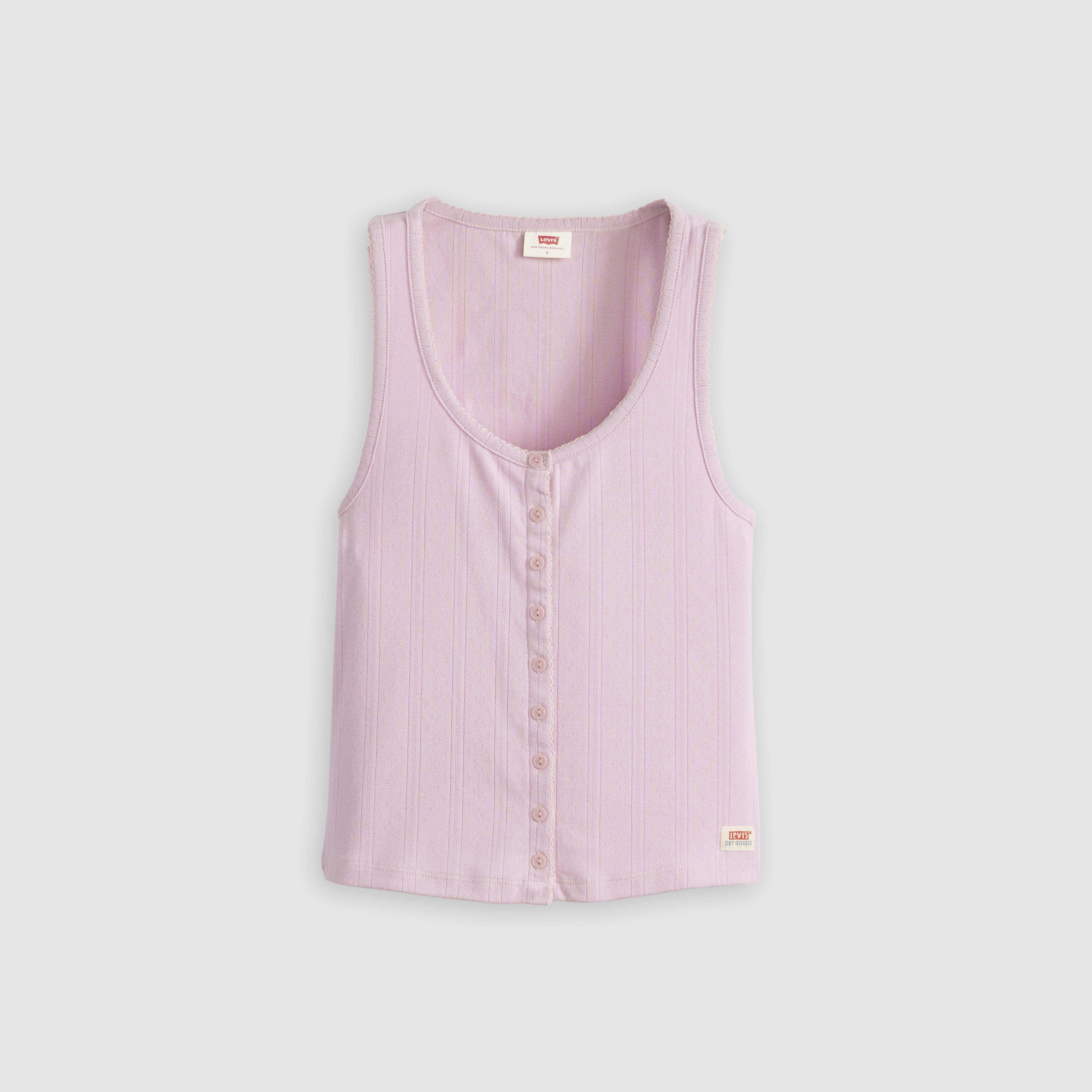 Dry Goods Women's Pointelle Tank Top 5