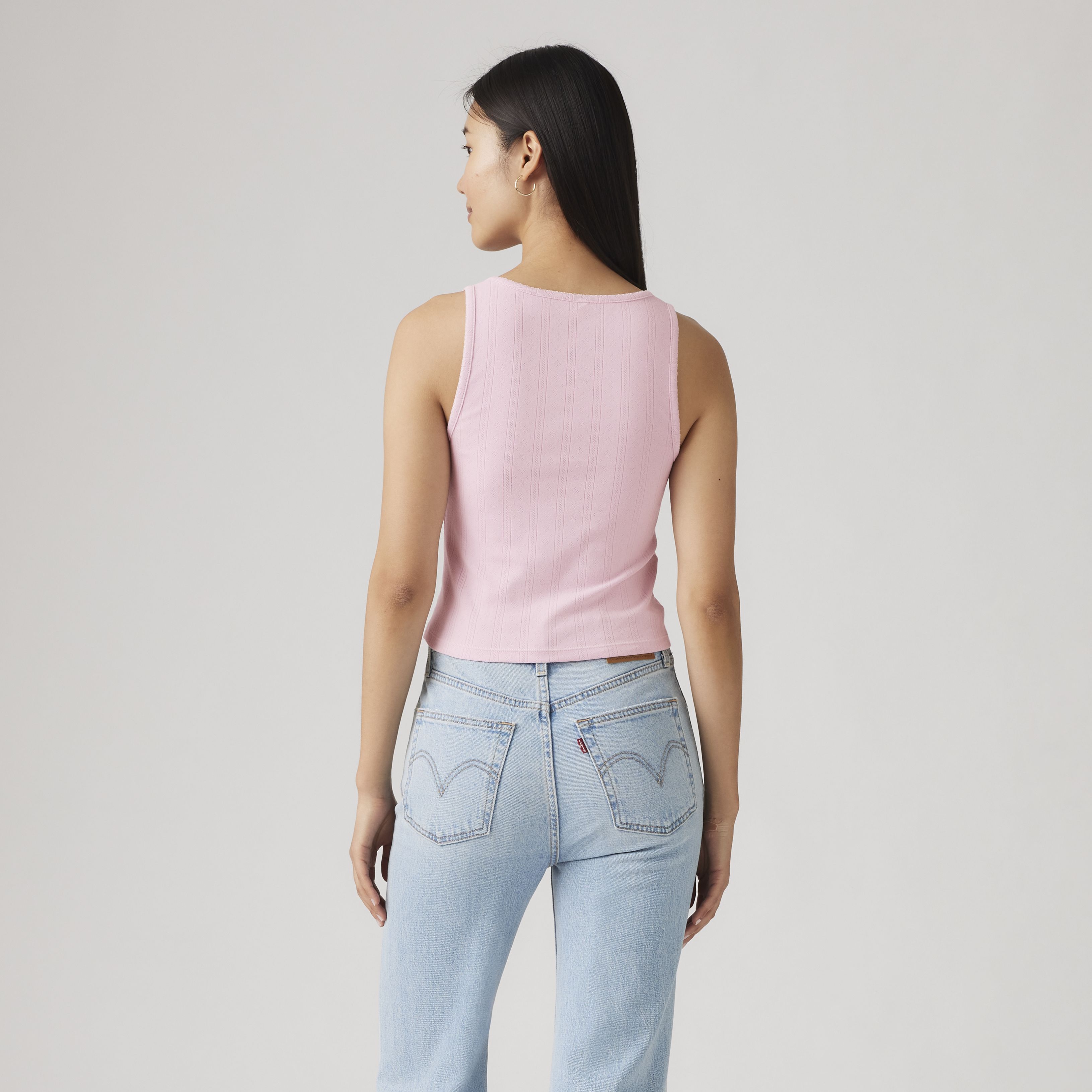 Dry Goods Women's Pointelle Tank Top 4