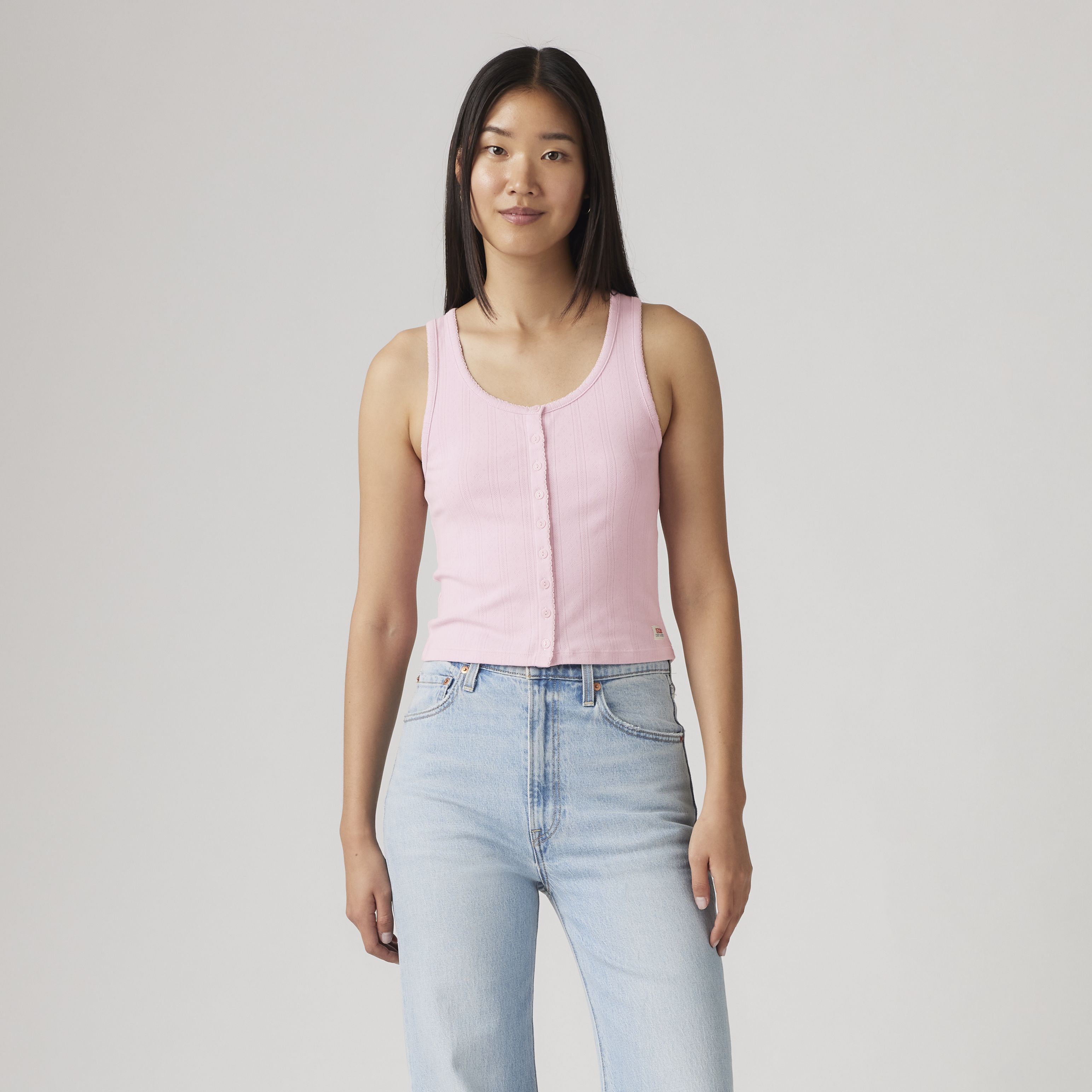 Dry Goods Women's Pointelle Tank Top 3