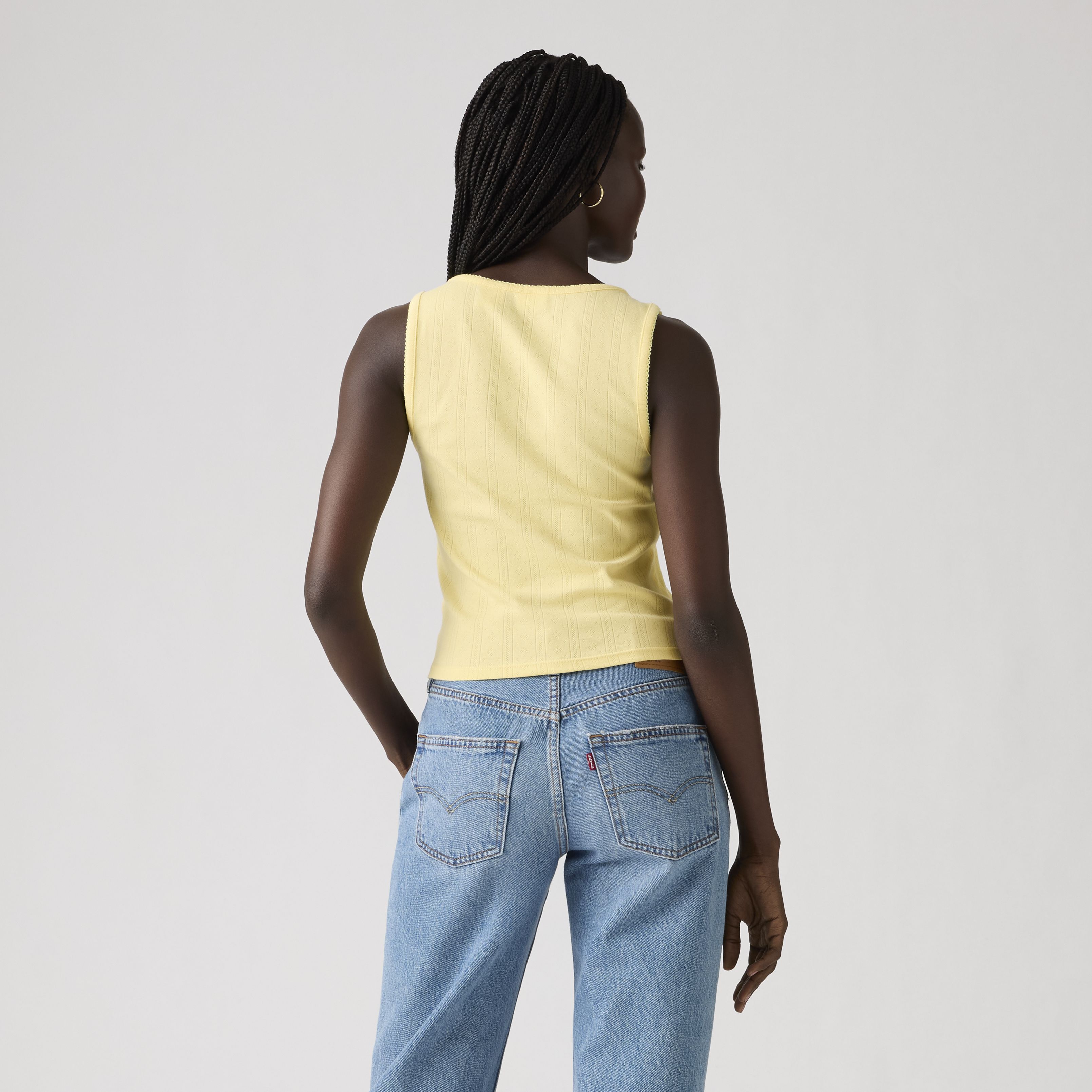 Dry Goods Pointelle Tank Top 3