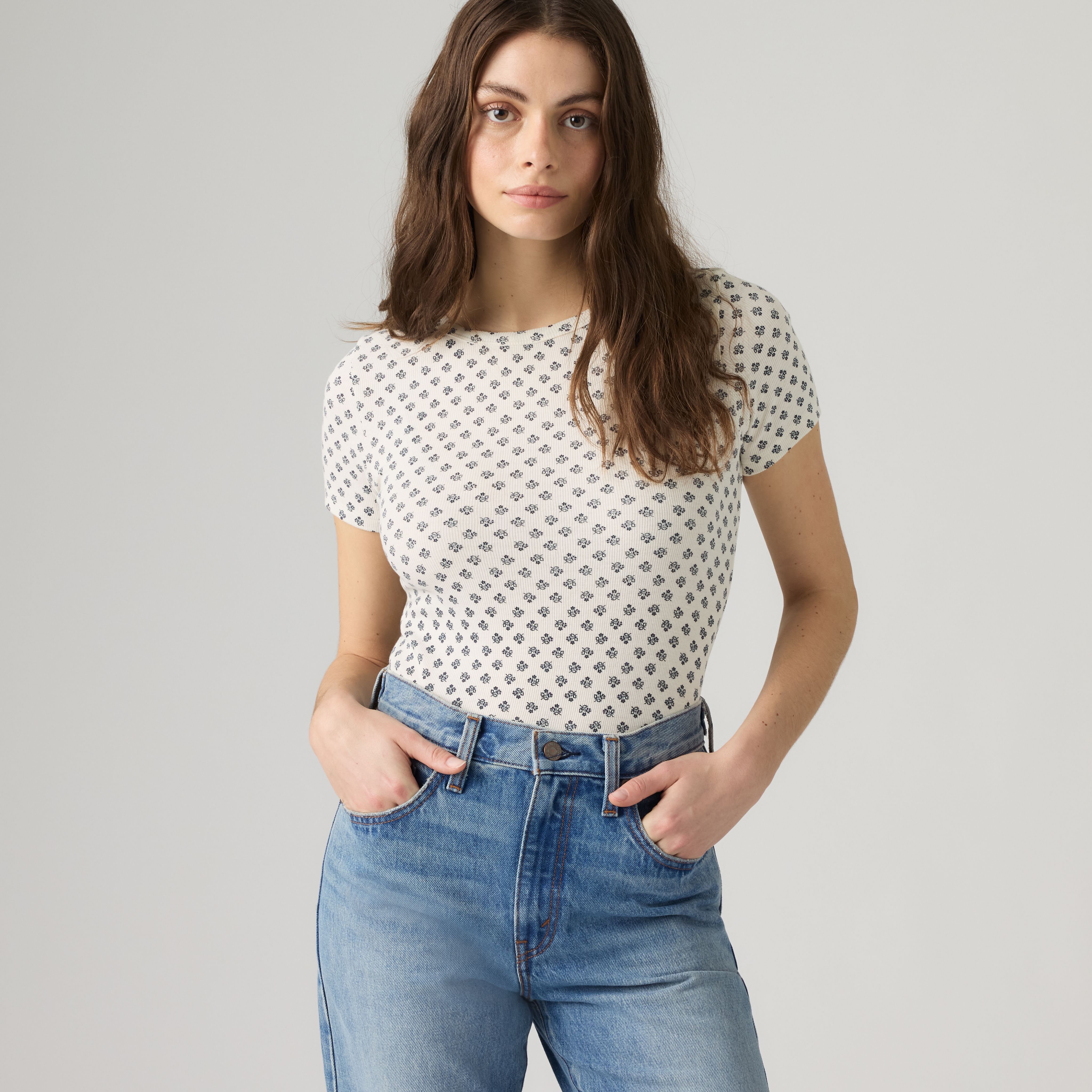 Levi's Women's Blue Hayes Tee - S