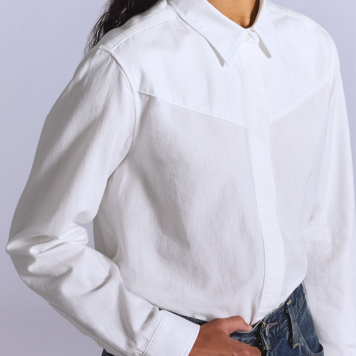 Levi's® Blue Tab™ Club Shirt — L Antique White - White