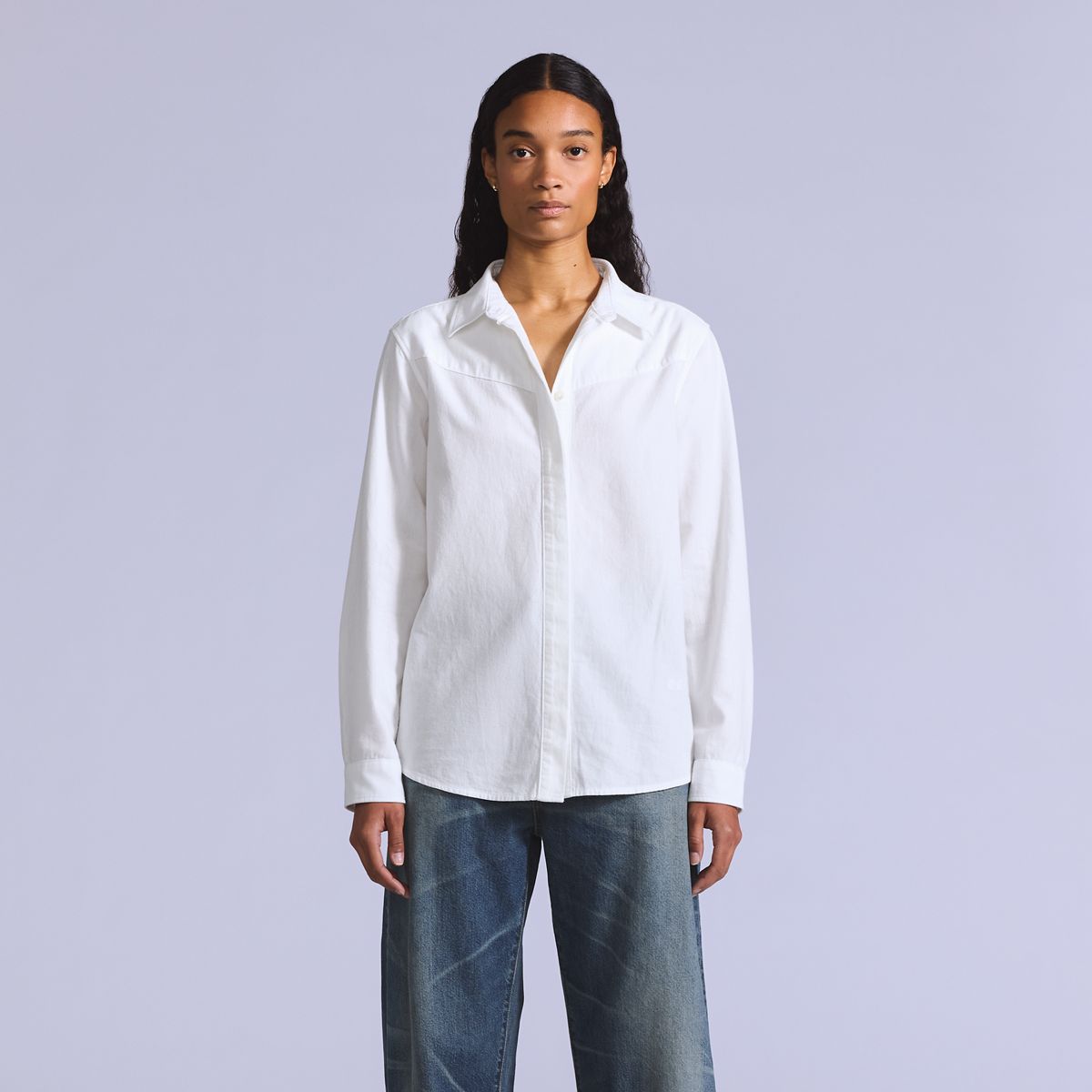 Levi's® Blue Tab™ Club Shirt — L Antique White - White