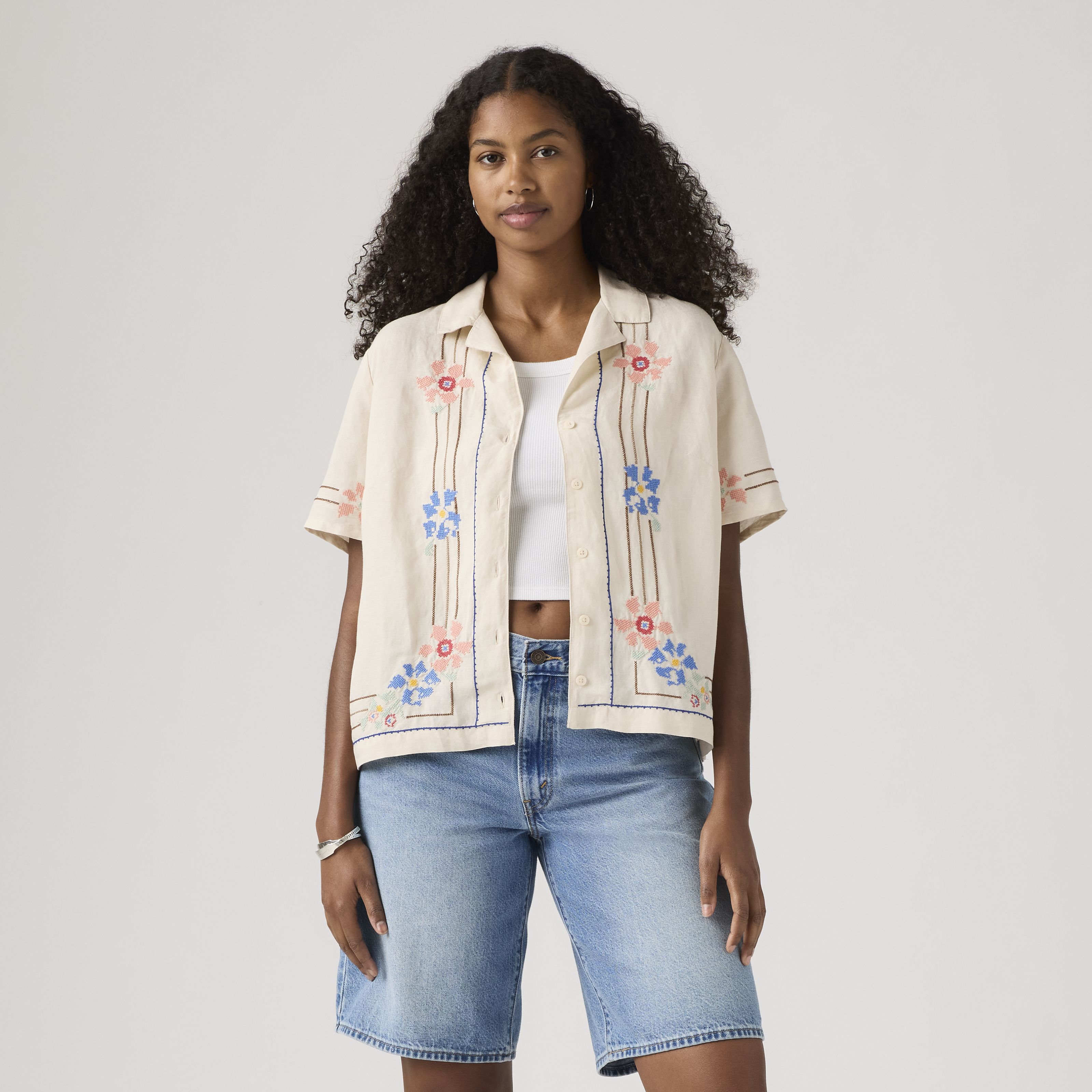 Sonny Linen Blend Camp Shirt 3