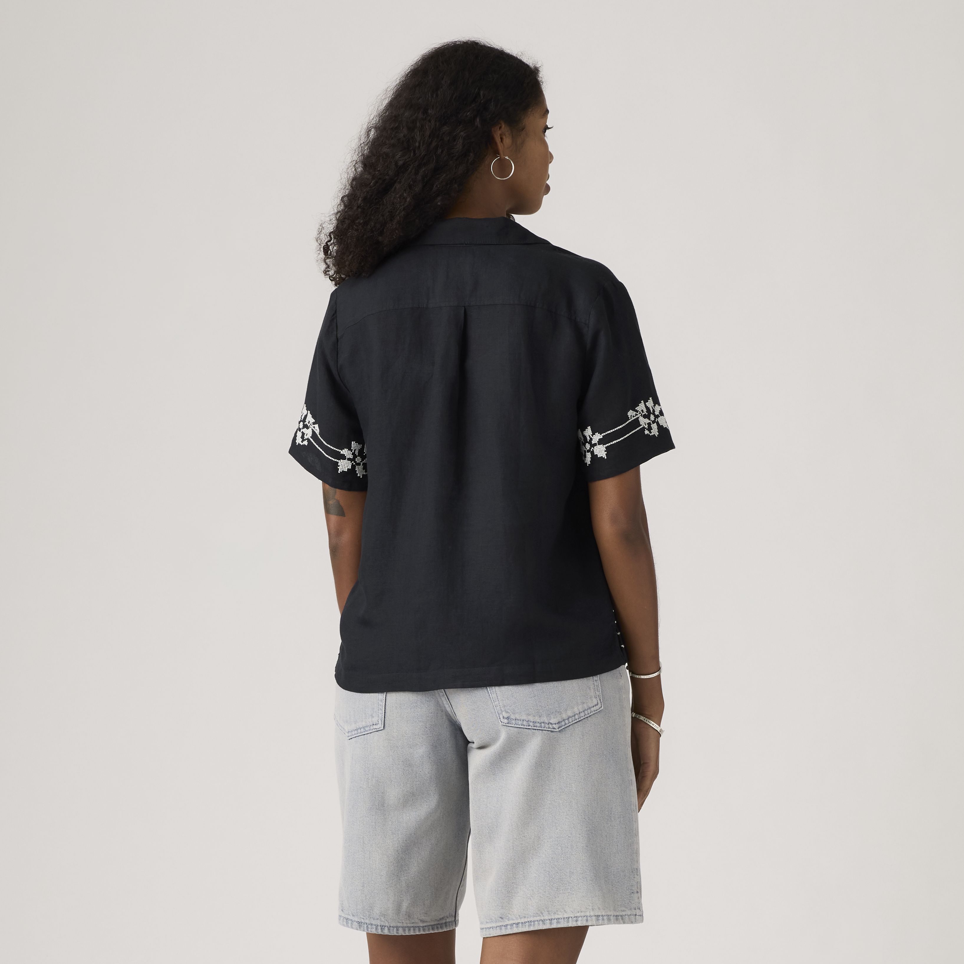 Sonny Linen Blend Camp Shirt 4