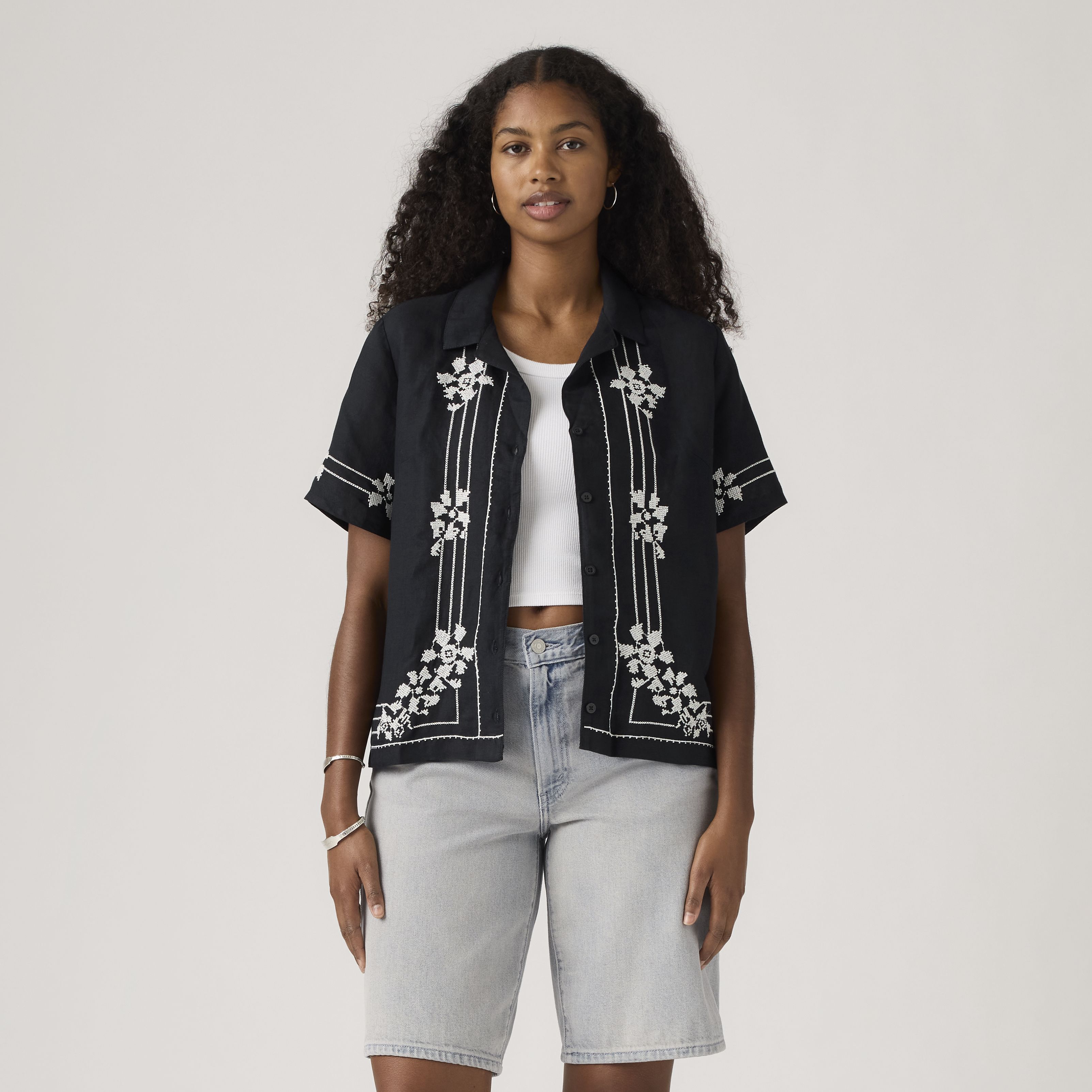 Sonny Linen Blend Camp Shirt 3