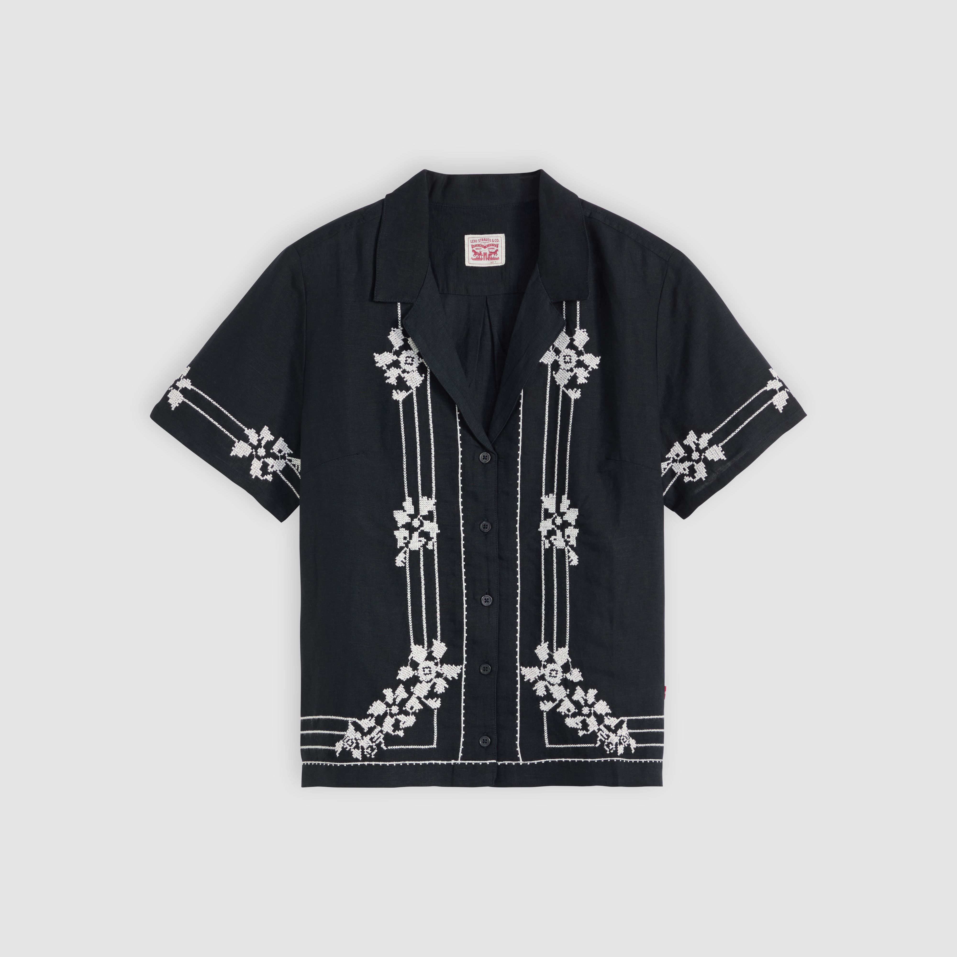 Sonny Linen Blend Camp Shirt 6