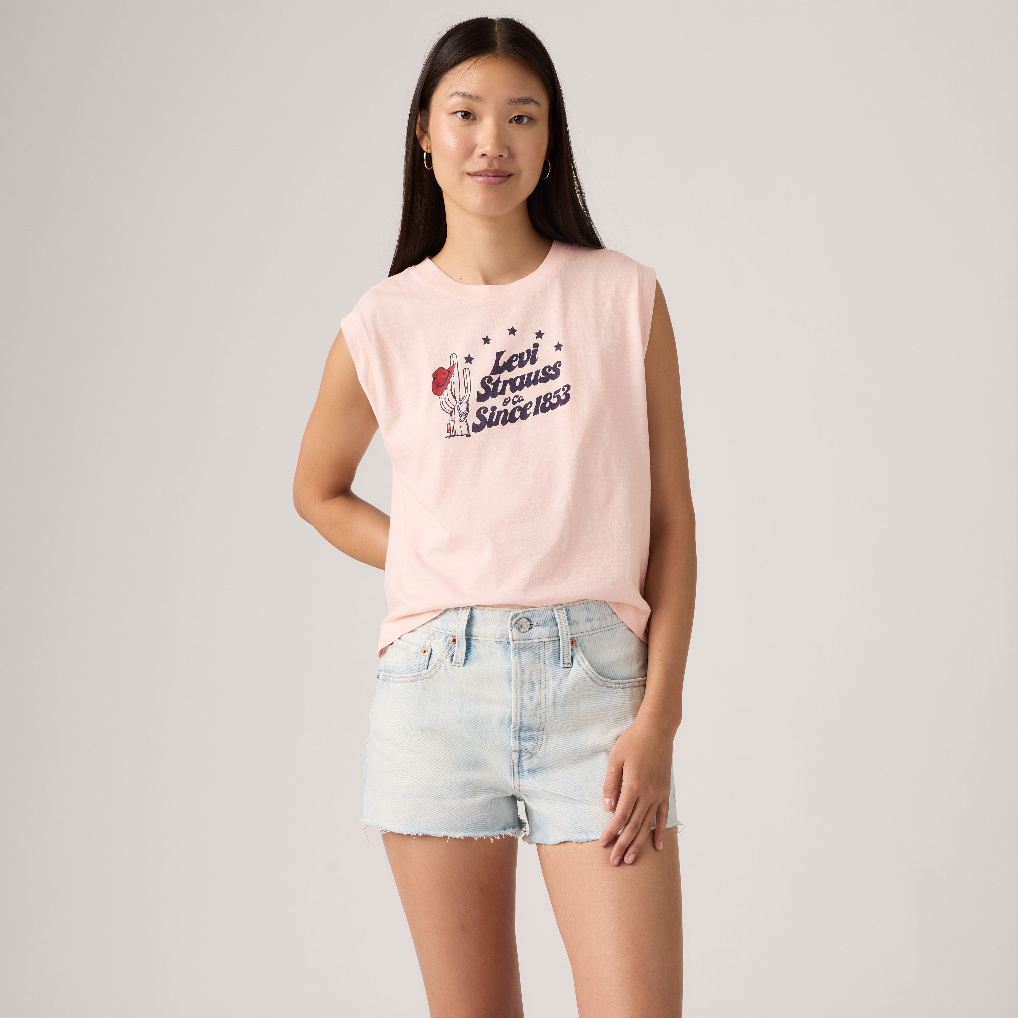 Graphic Boxy Tank Top 1