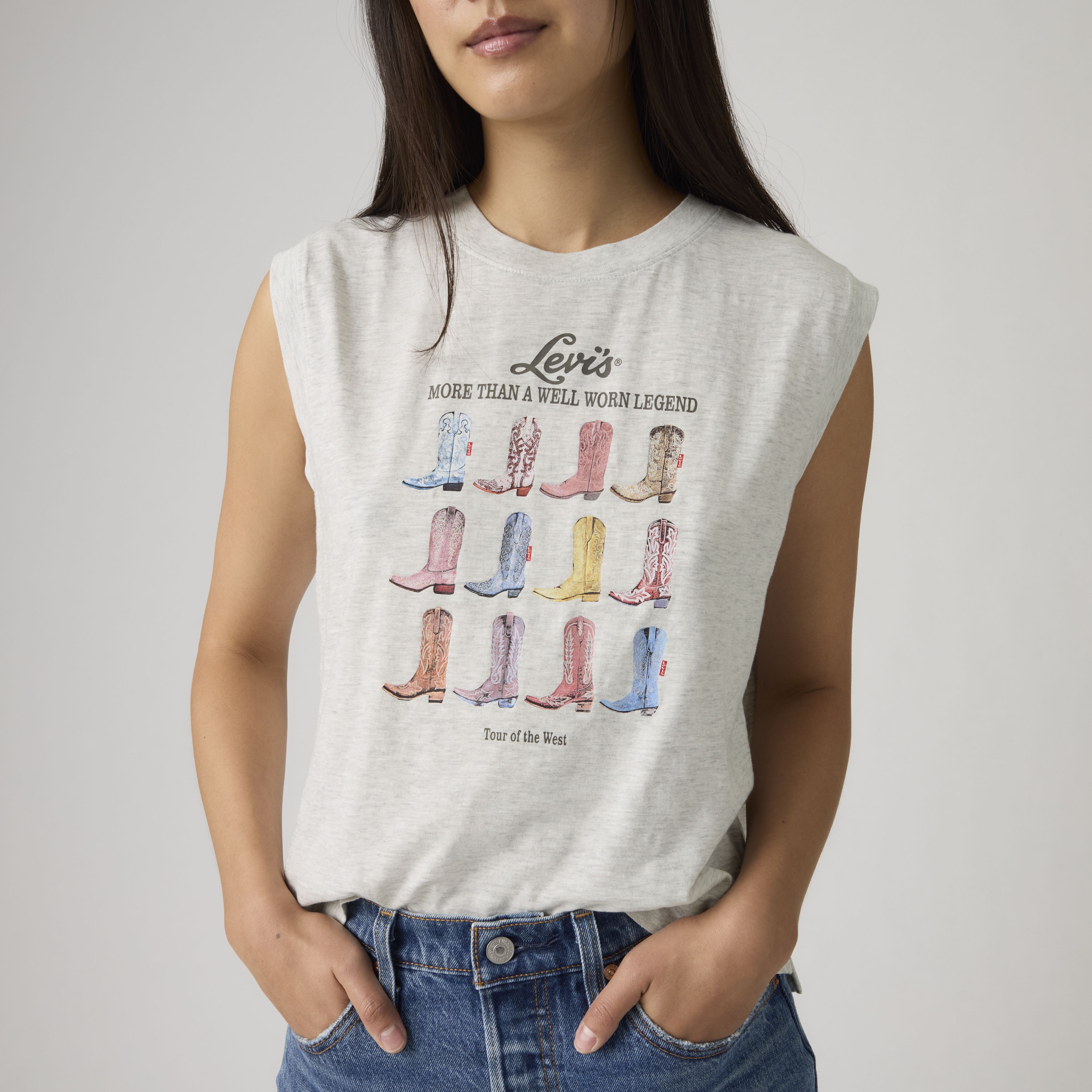 Graphic Boxy Tank Top 2