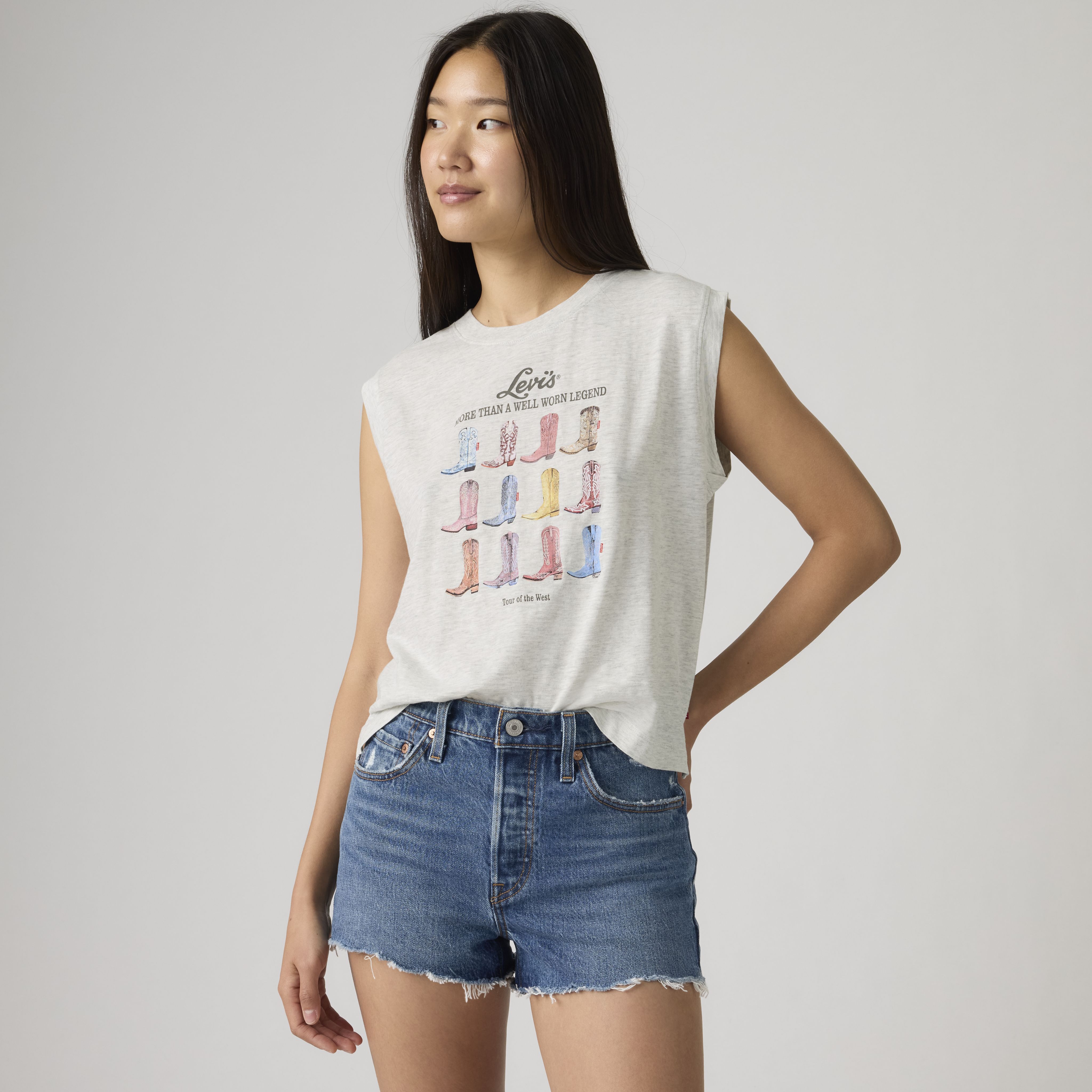 Graphic Boxy Tank Top 1