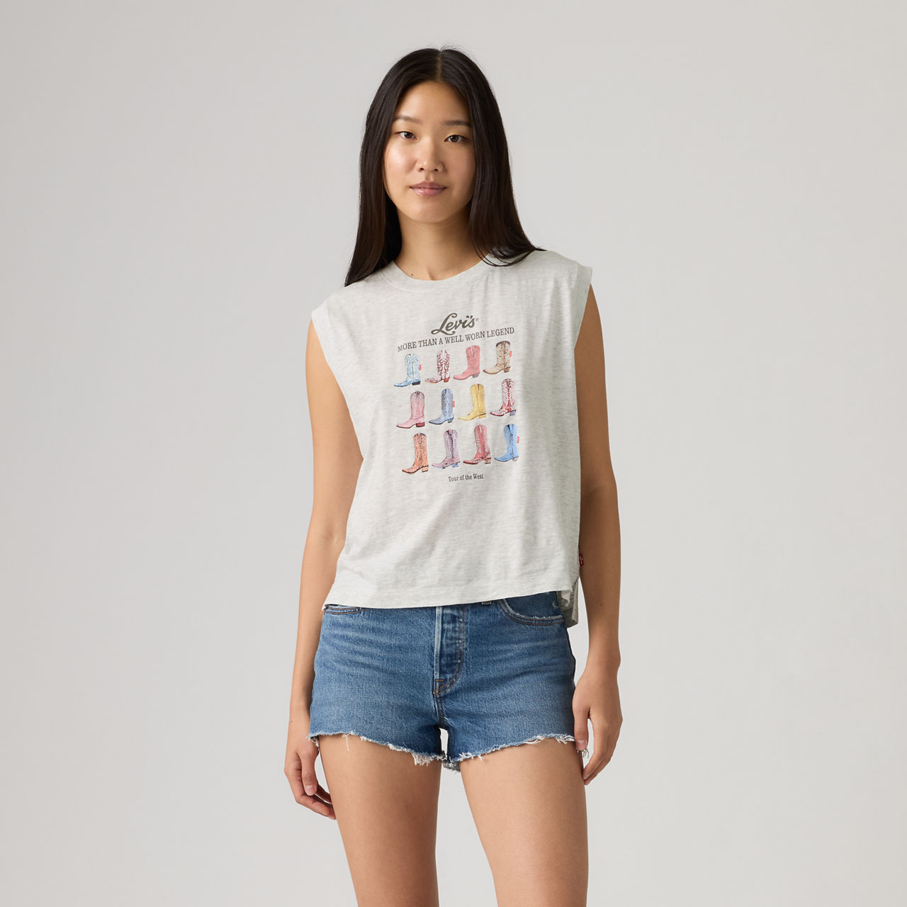 Graphic Boxy Tank Top 15