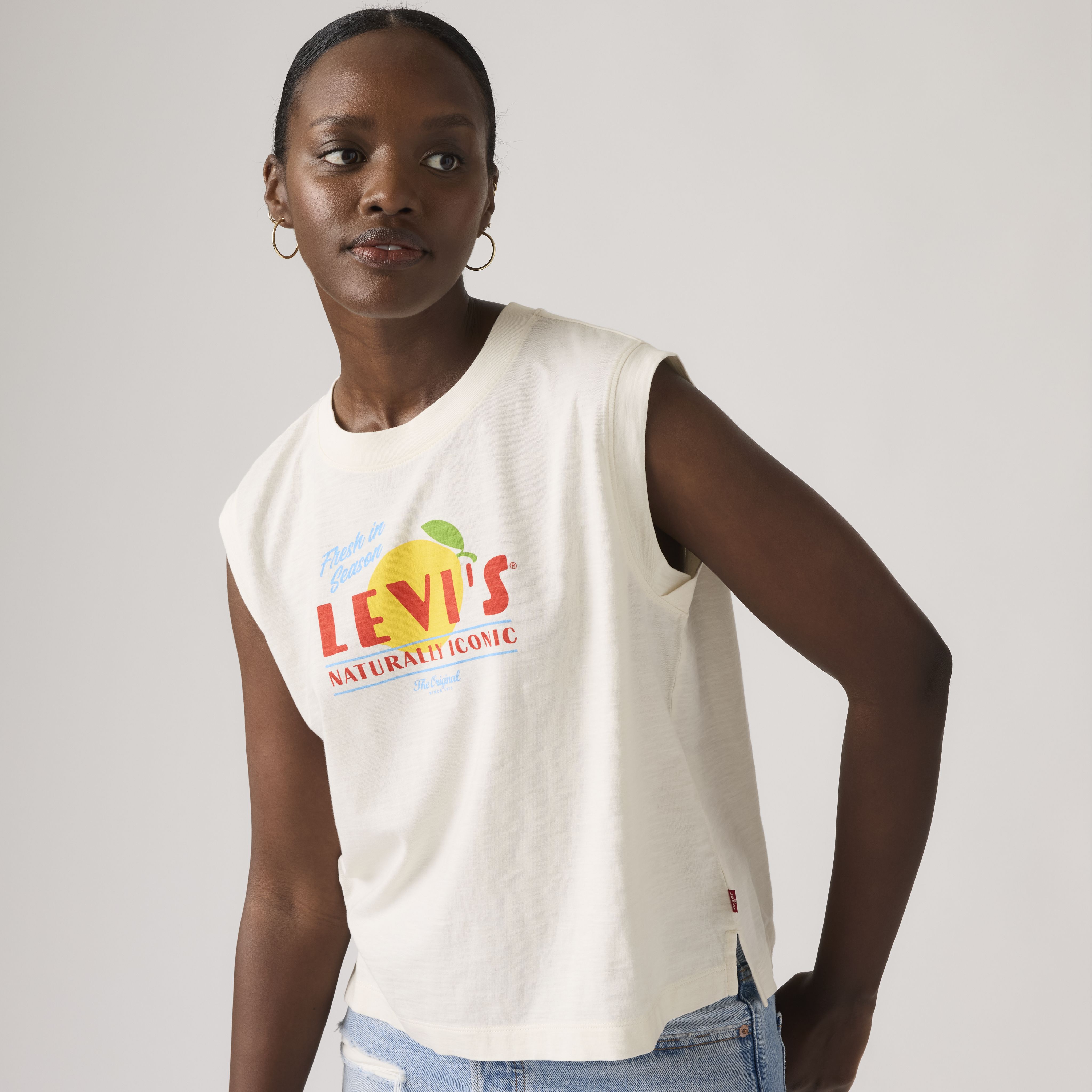 Graphic Boxy Tank Top 1