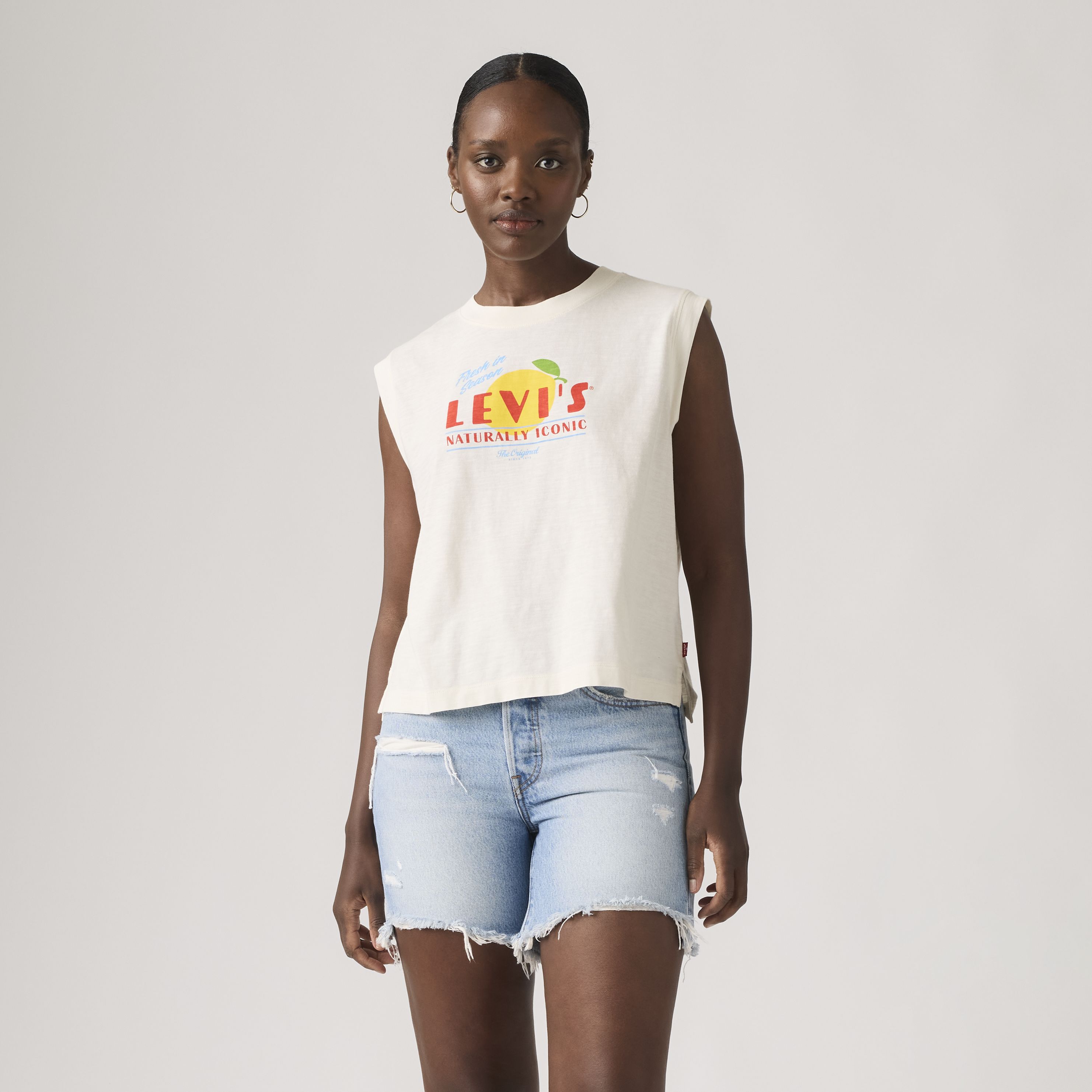 Graphic Boxy Tank Top 3