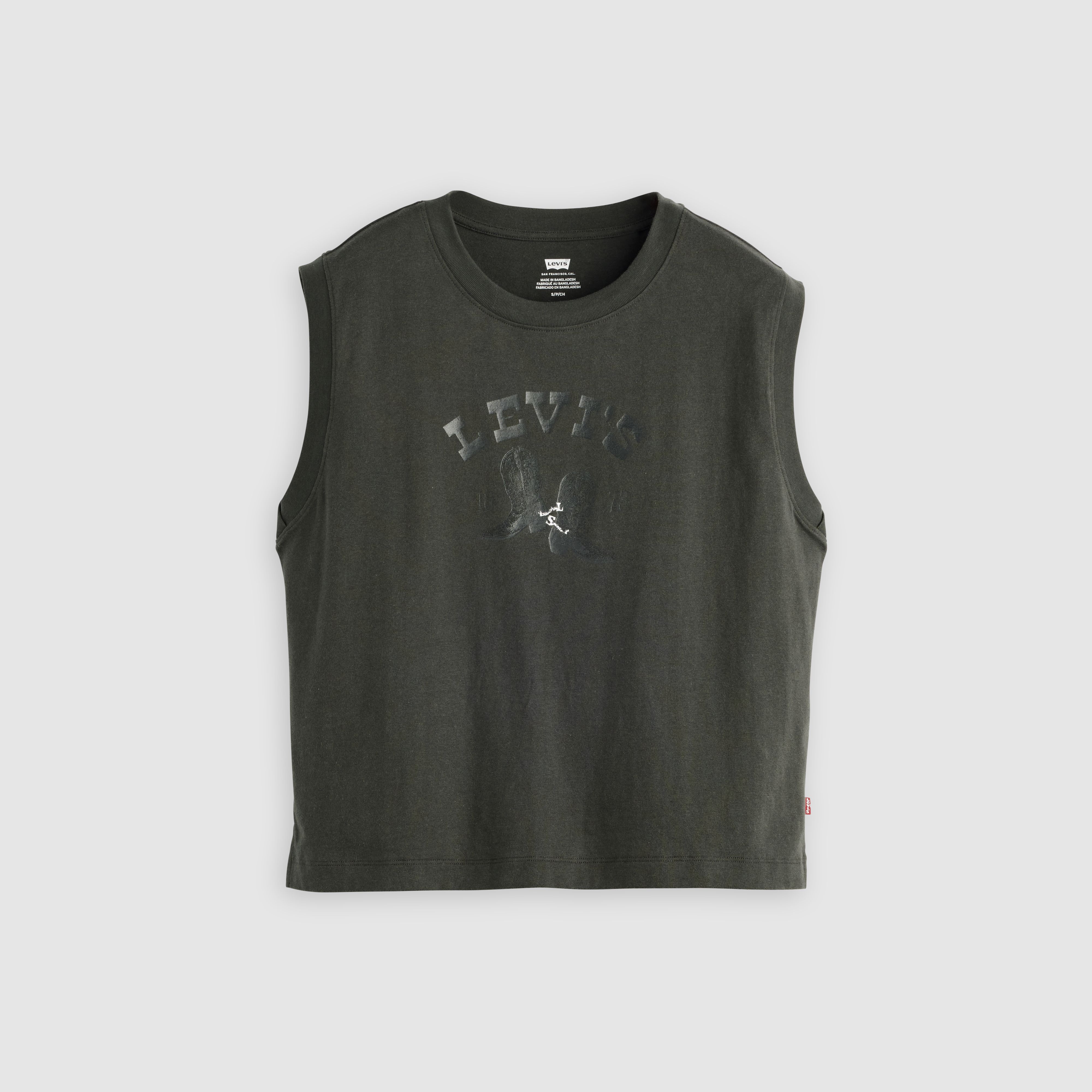 Graphic Boxy Tank Top 5