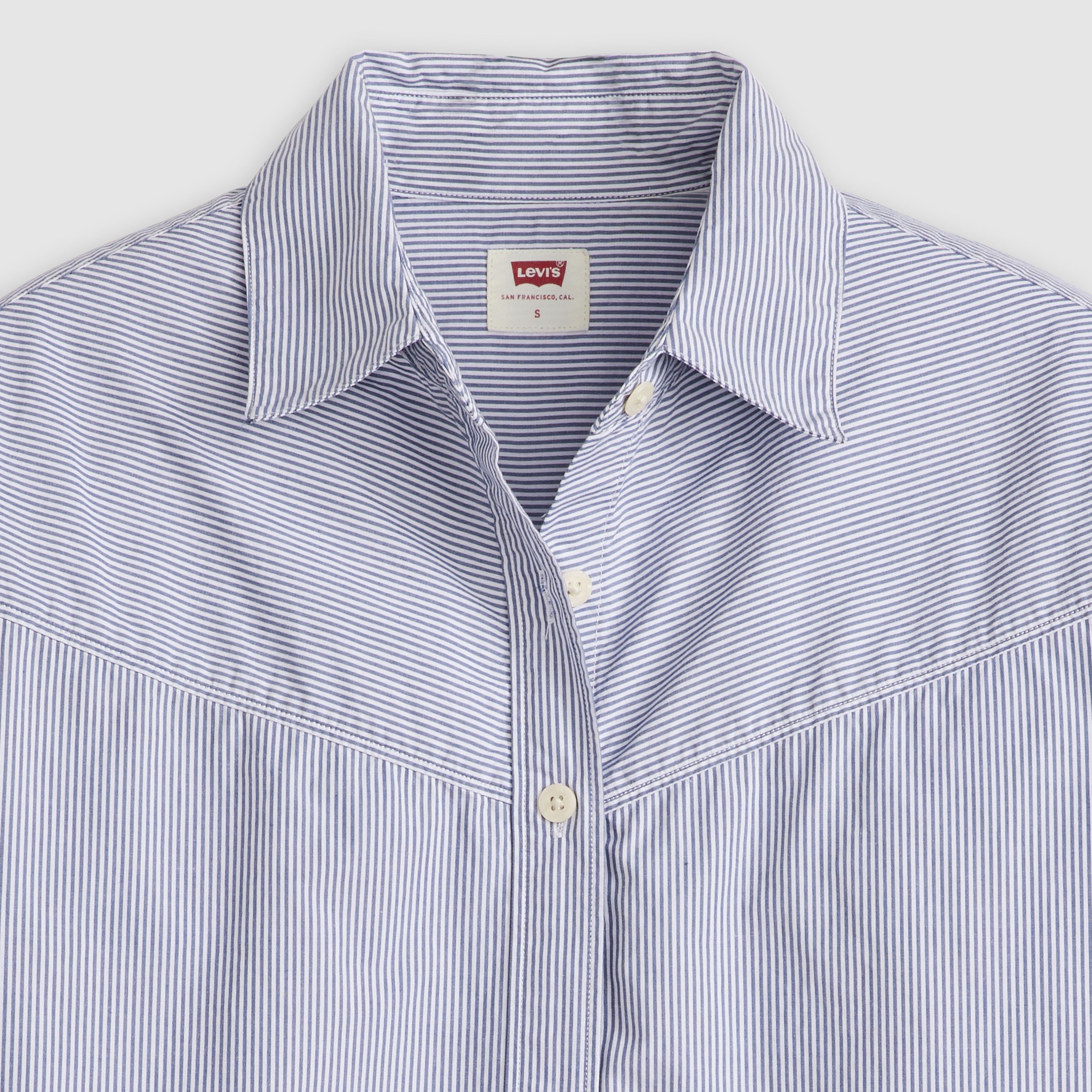 Harlie Pieced Boyfriend Shirt 6