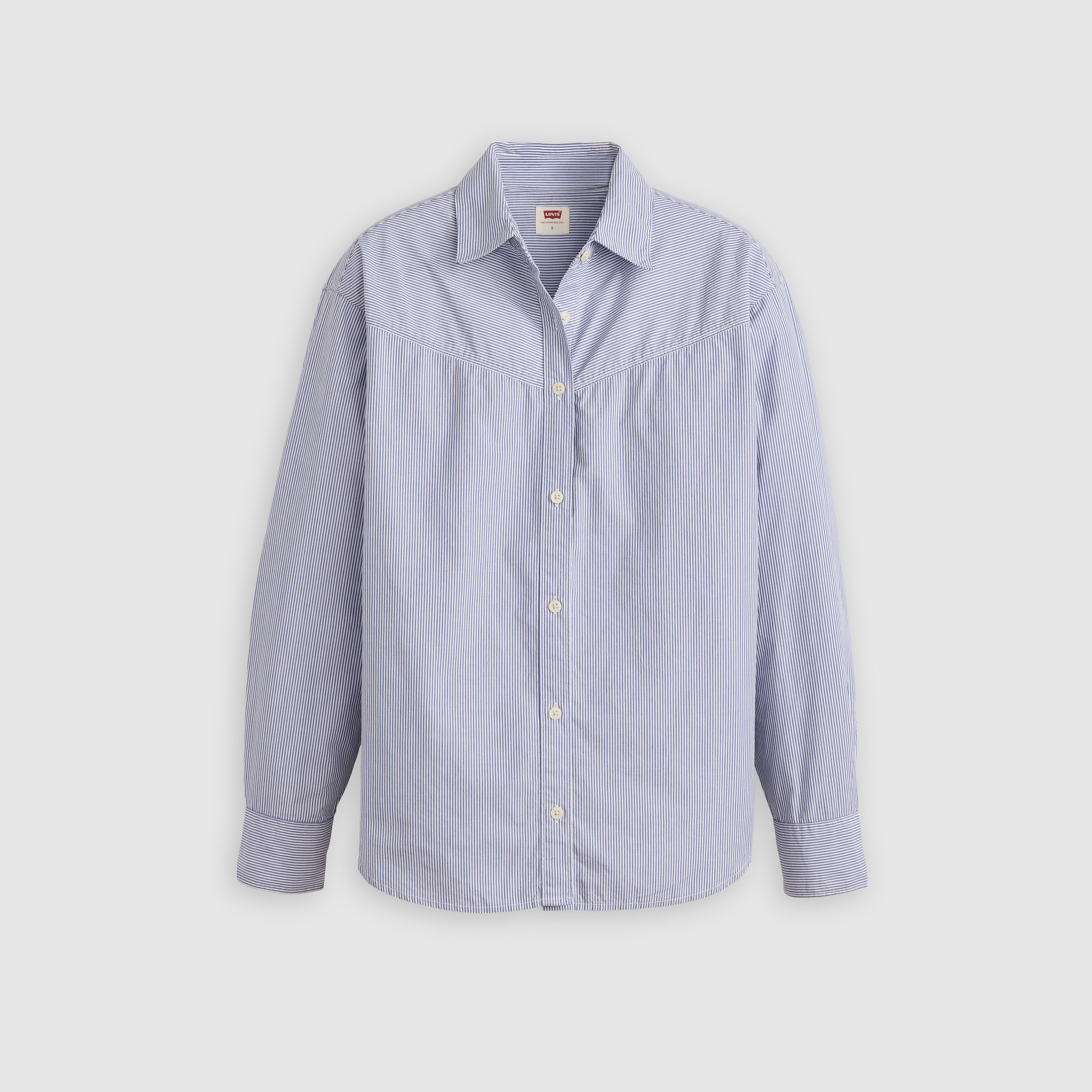 Harlie Pieced Boyfriend Shirt 5
