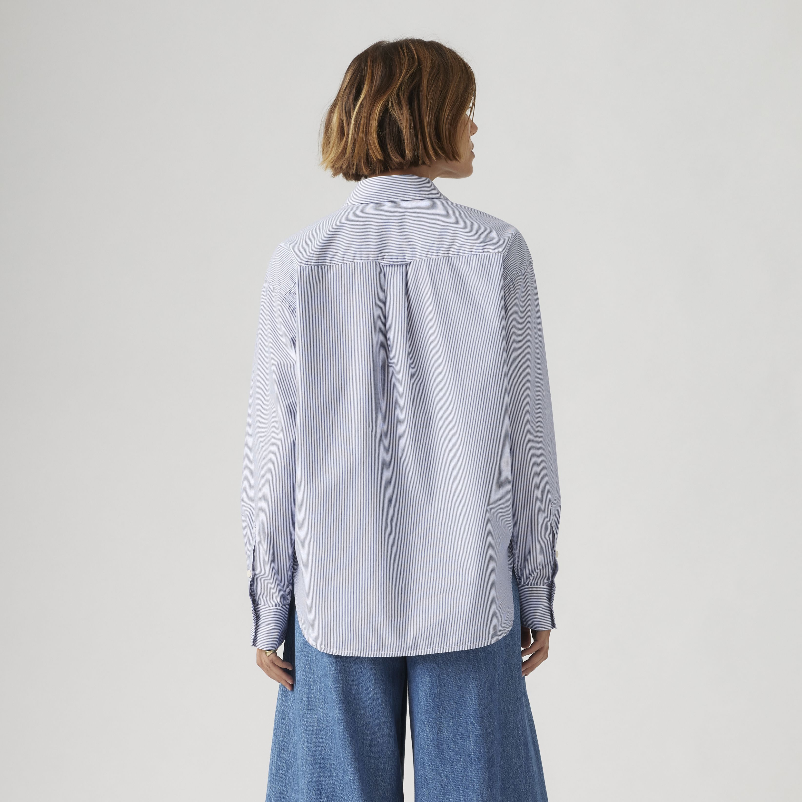 Harlie Pieced Boyfriend Shirt 4