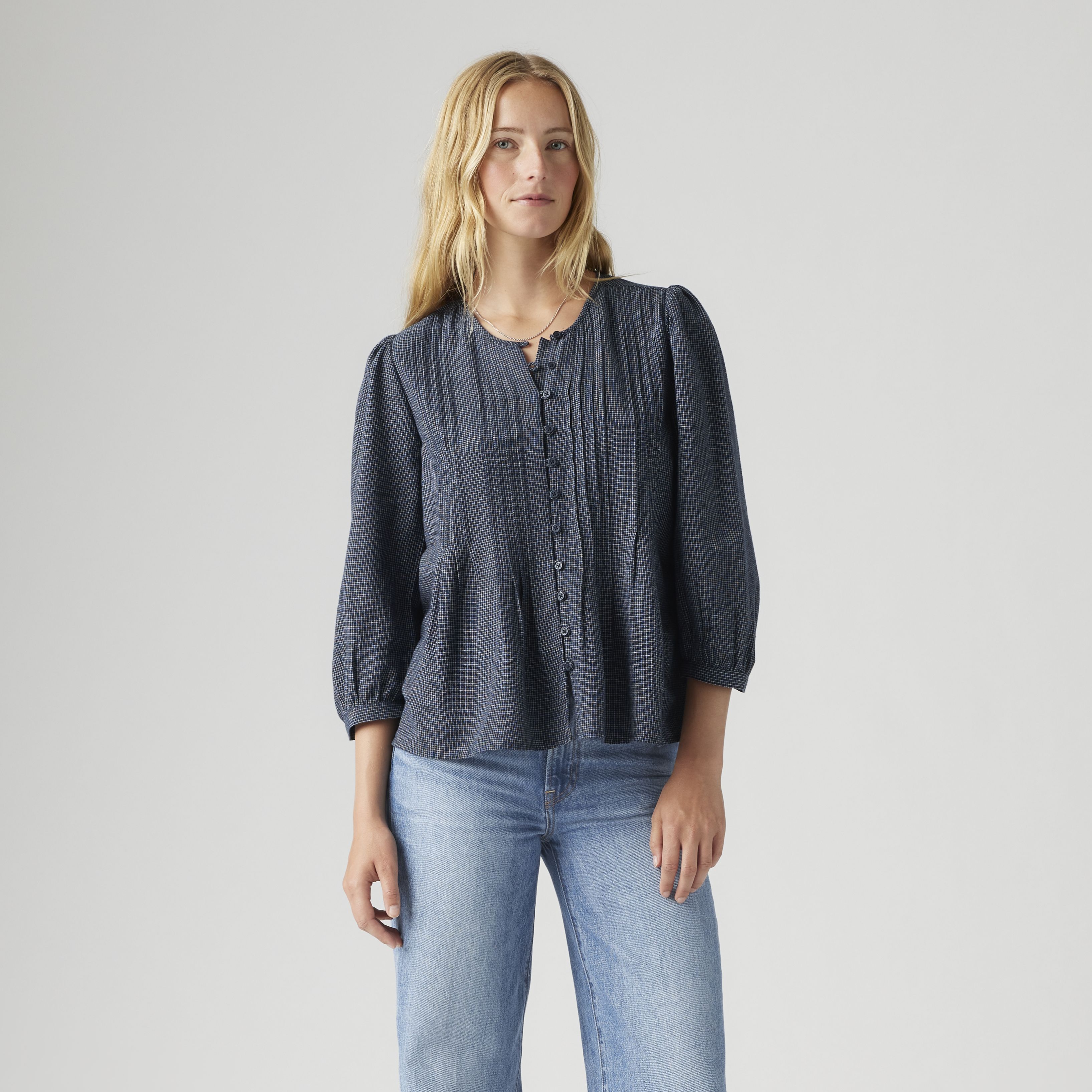 Gina Linen Blend Blouse 3