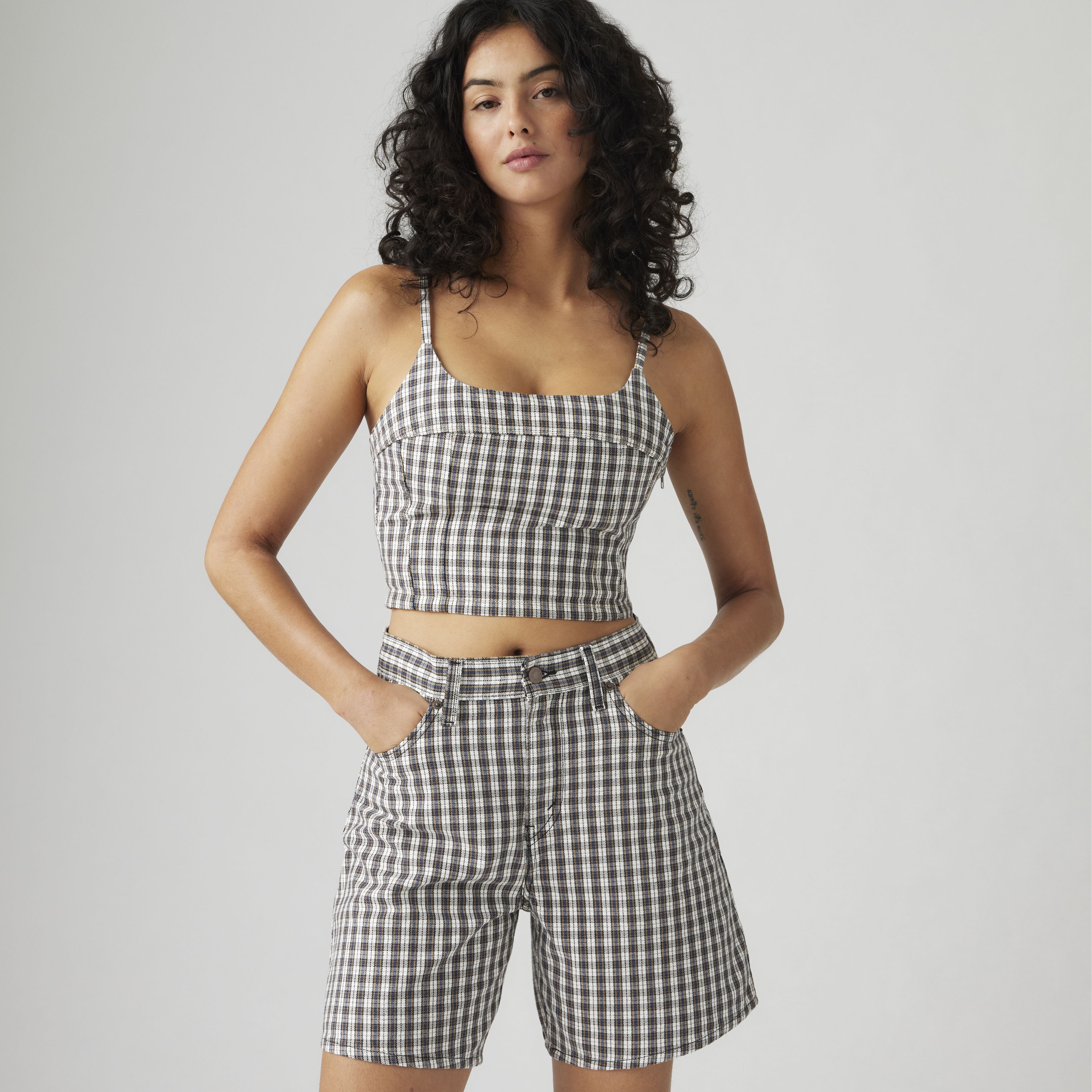 Jadine Denim Cami Tank Top 1