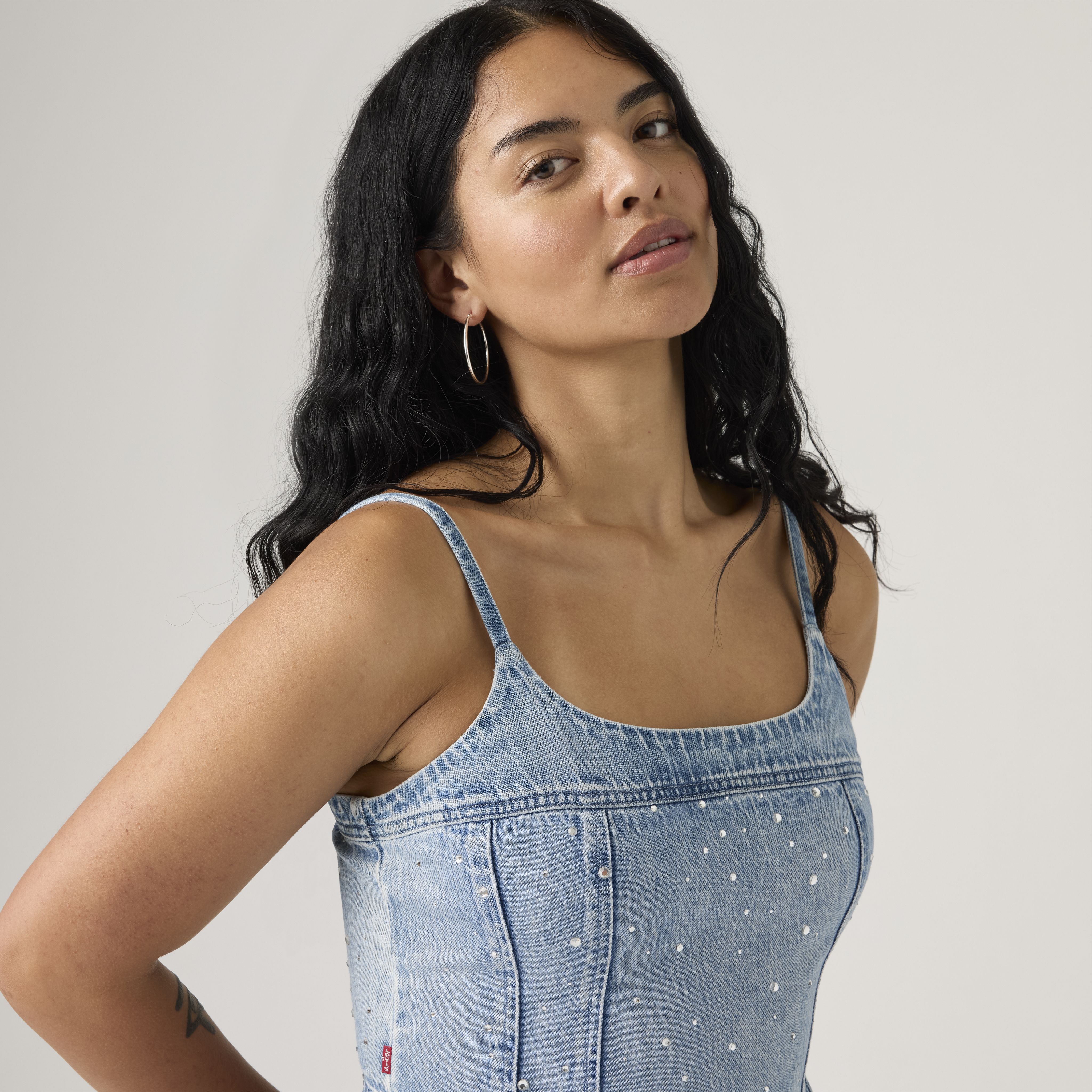 Jadine cami-linne i lightweight denim 2