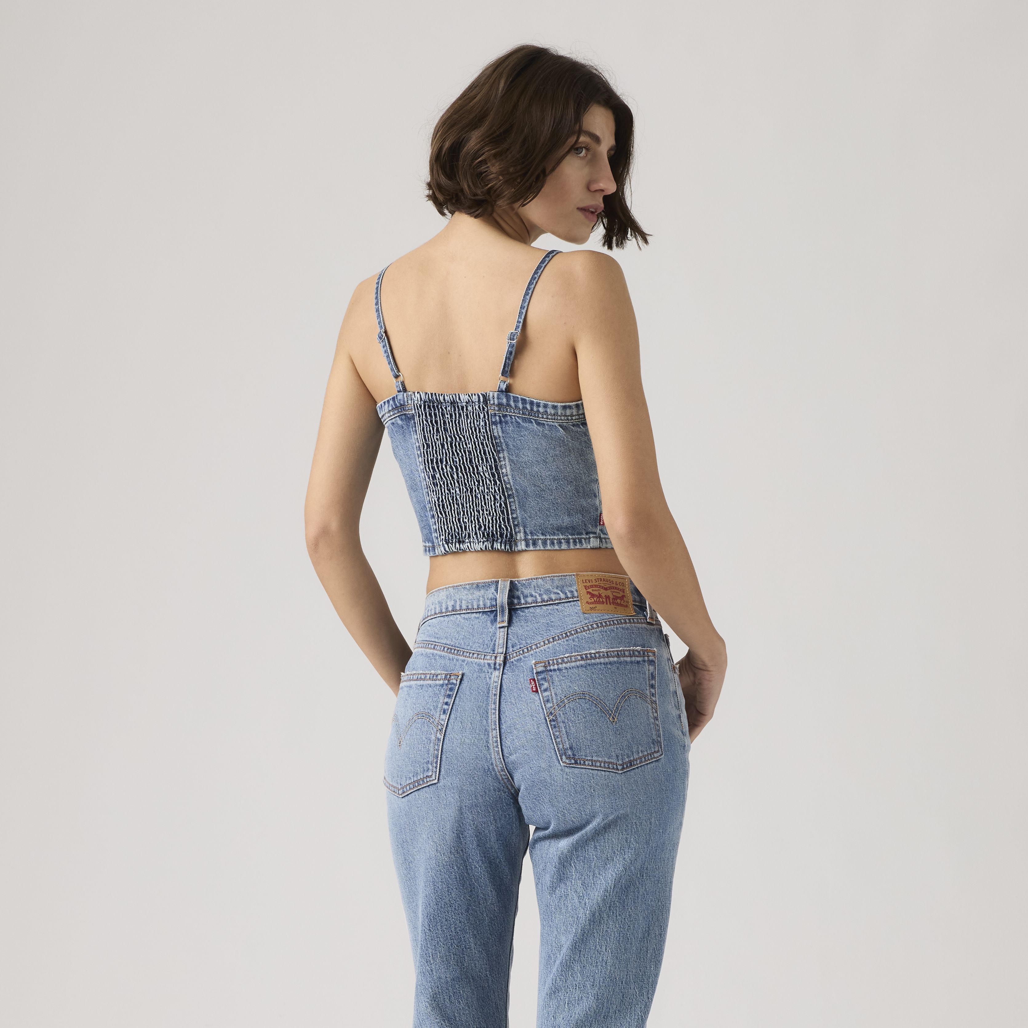 Jadine Denim Cami Tank 4