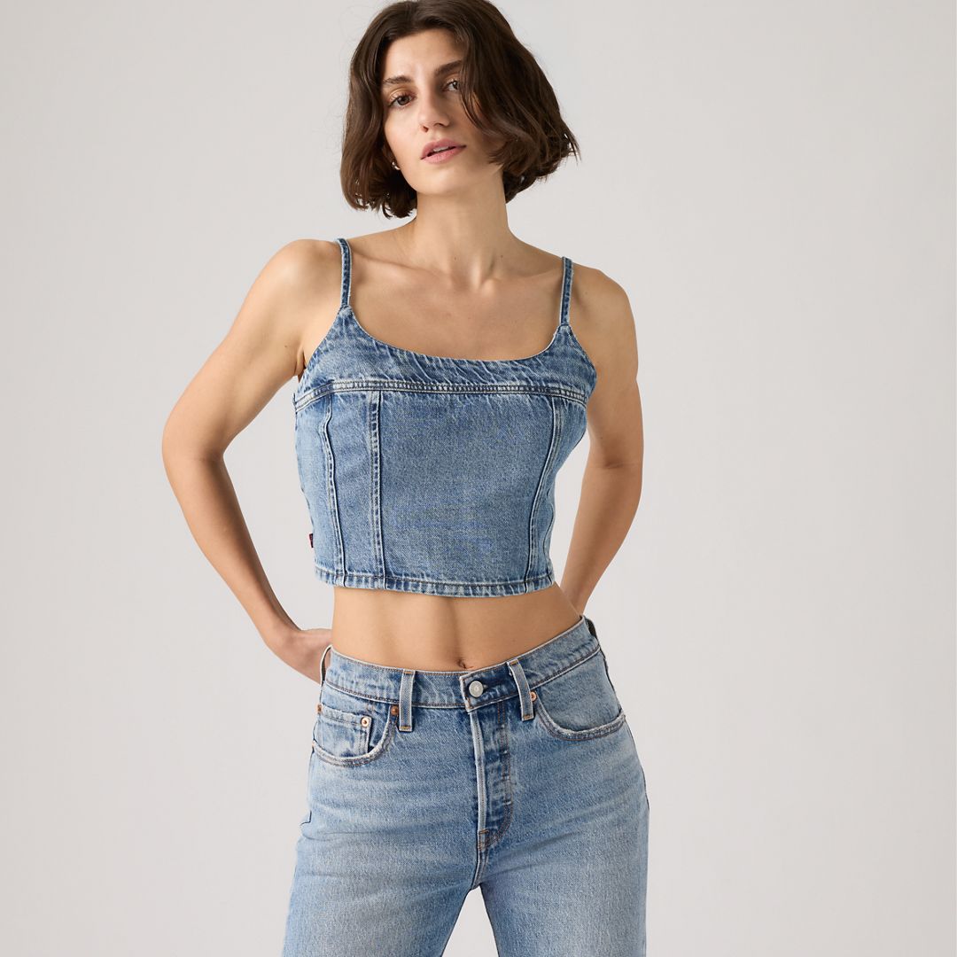 Levi's Jadine Denim Cami Tank Top - Women's