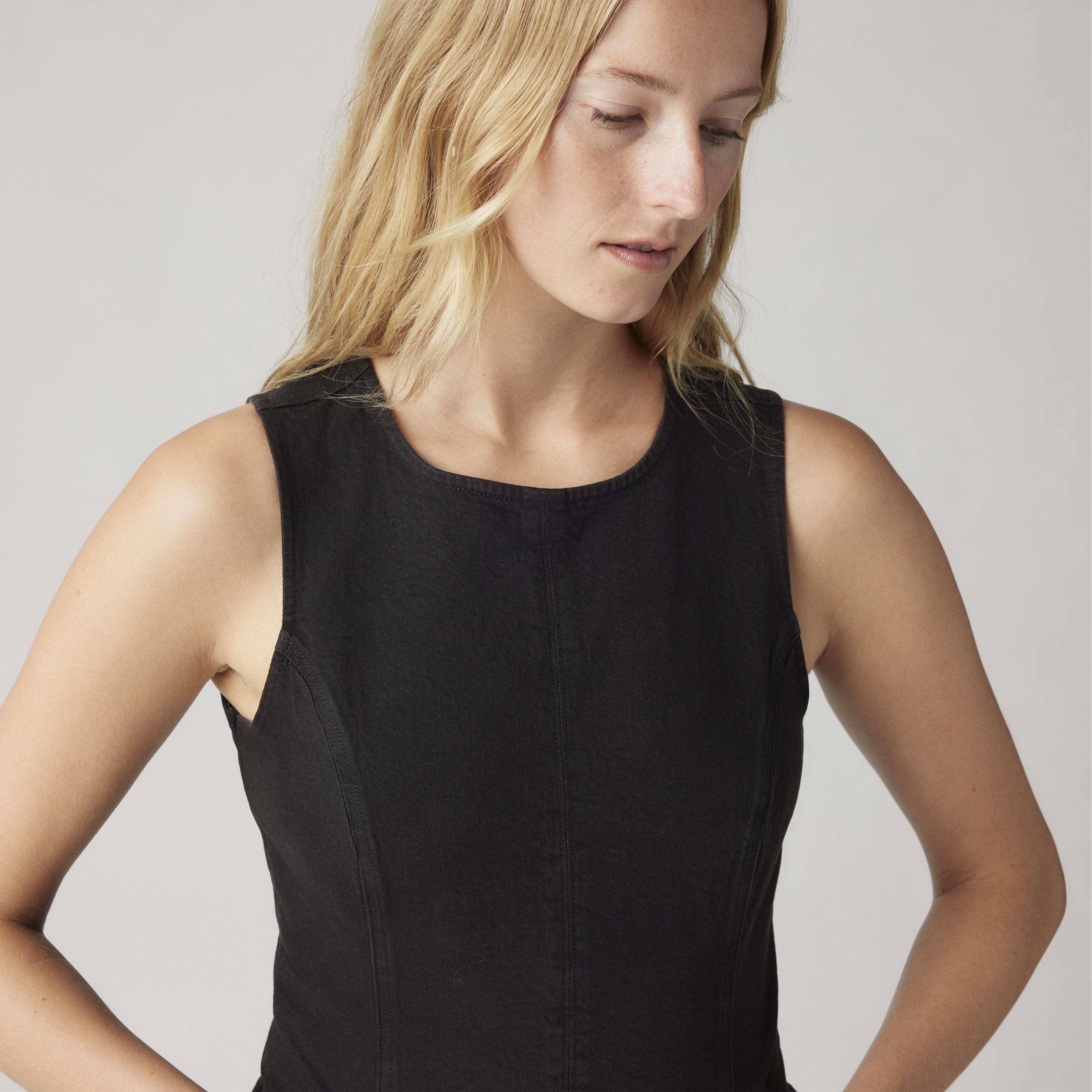 Topanga Denim Tank Top 2