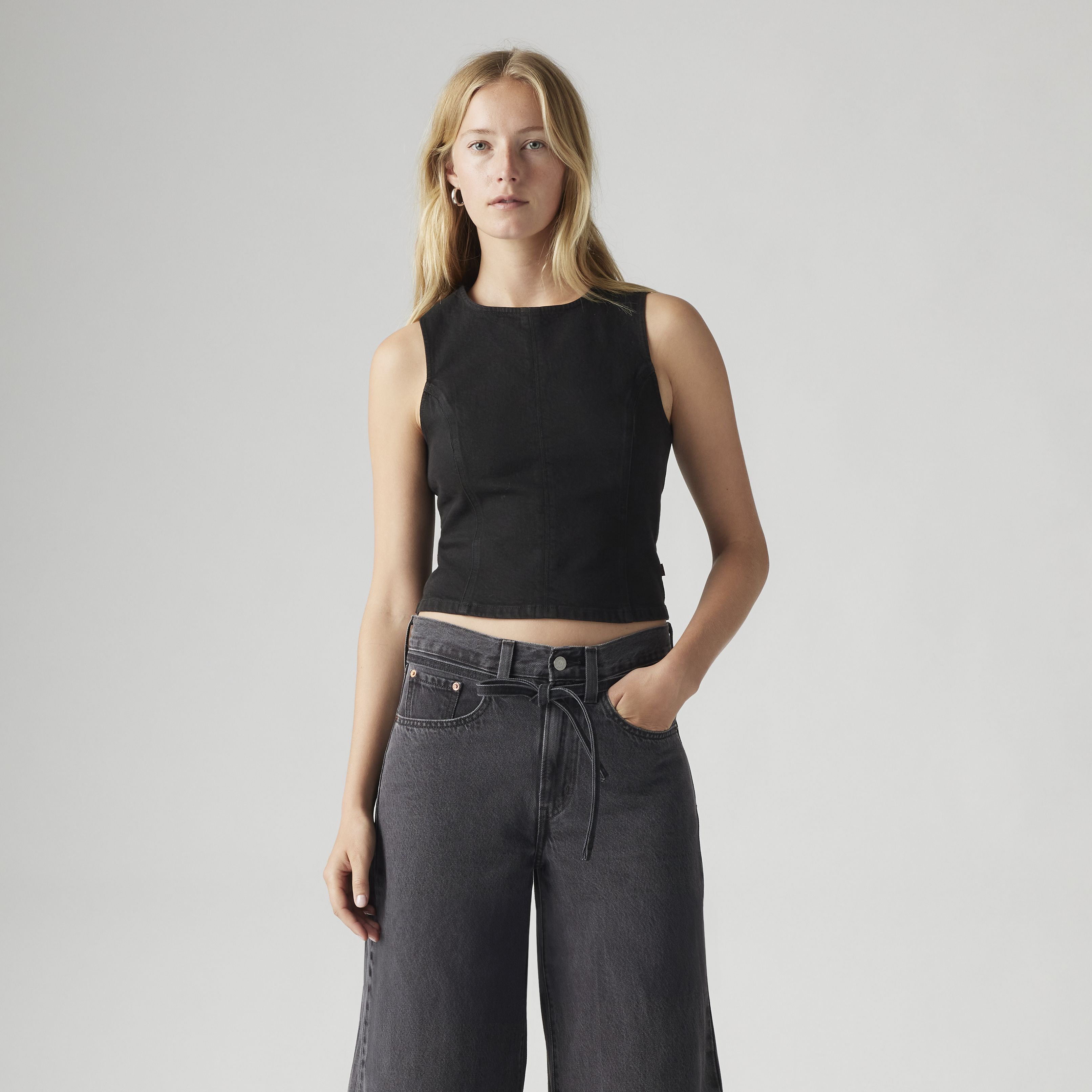 Topanga Denim Tank Top 2