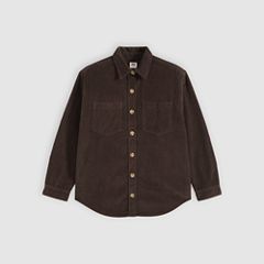Iris Corduroy Overshirt — Java - Brown 5